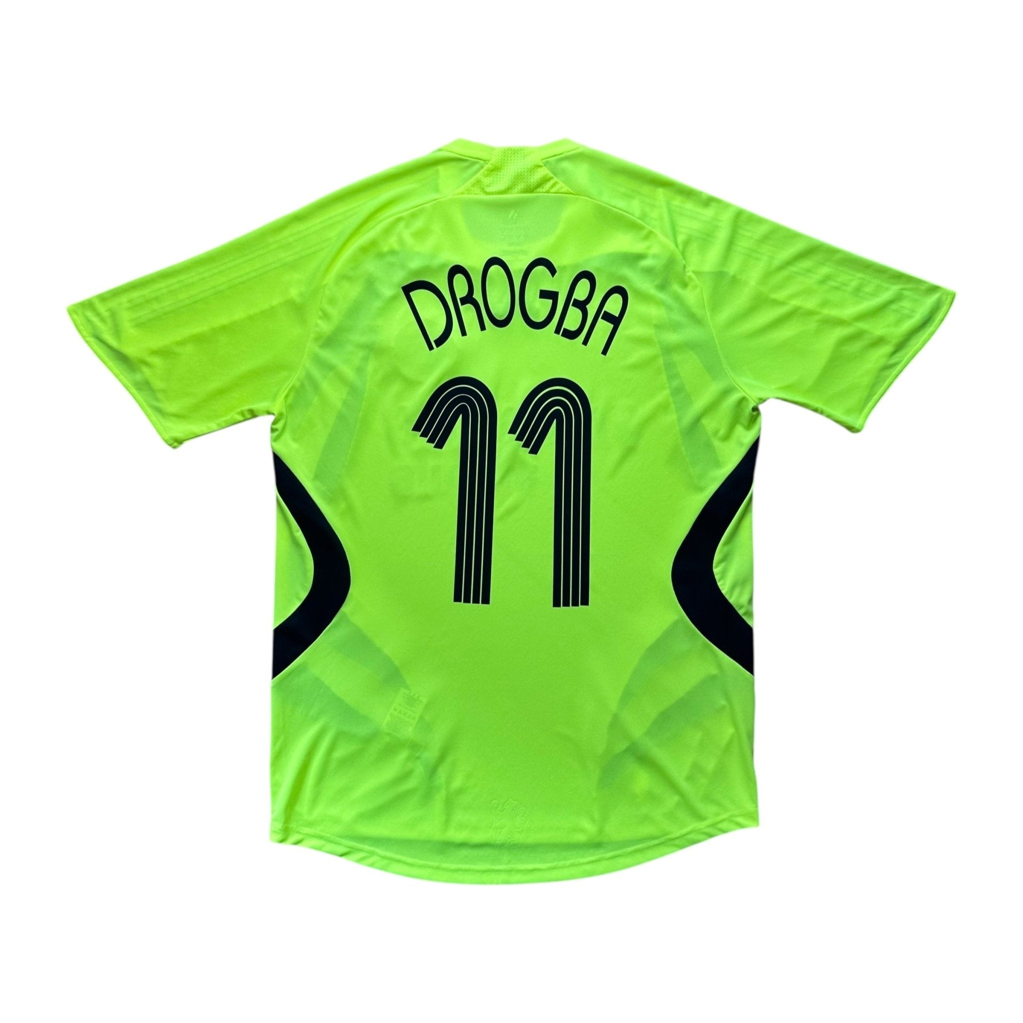 Chelsea 2007 - 08 Away Shirt (M) Drogba 11 - Kitplug