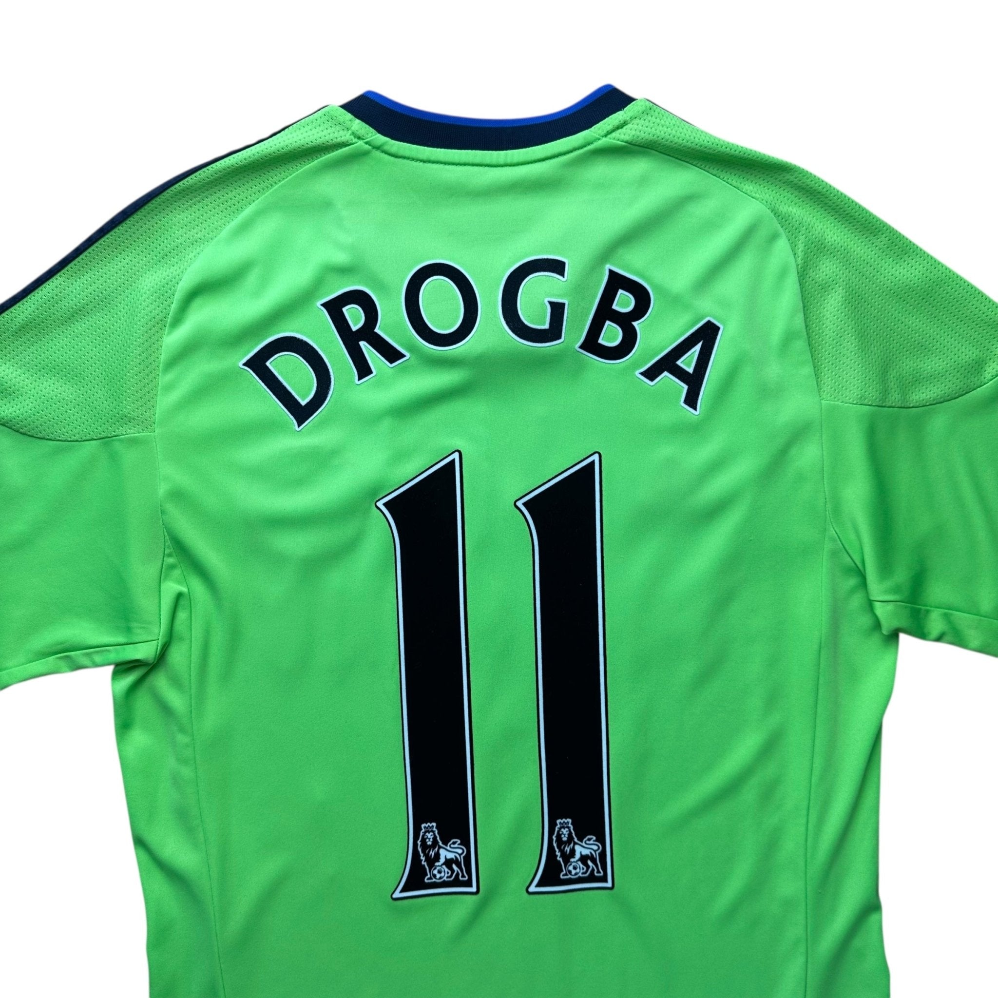 Chelsea 2010 - 11 Away Shirt (S) Drogba 11 - Kitplug