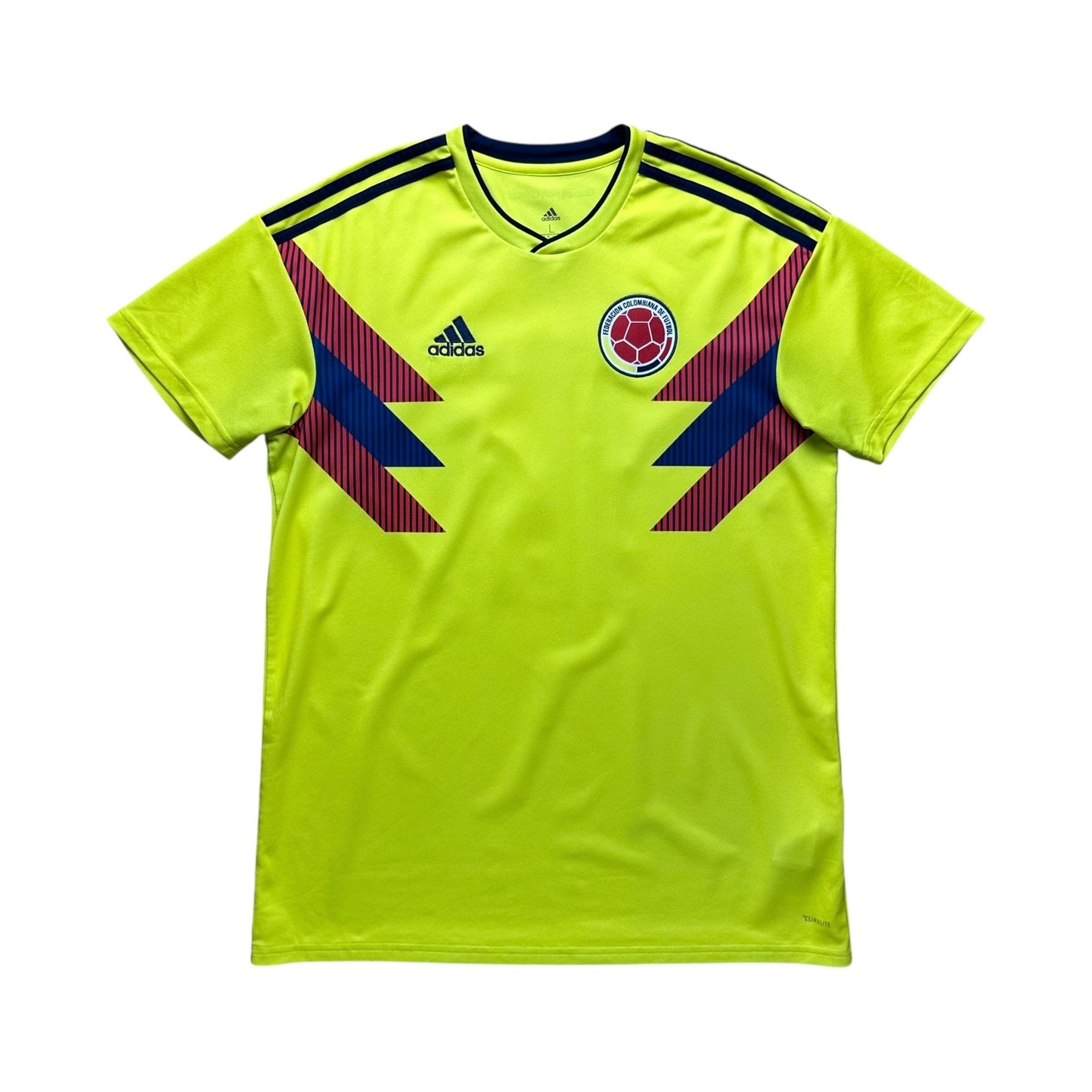 Colombia 2018 Home Shirt (L) James 10 - Kitplug