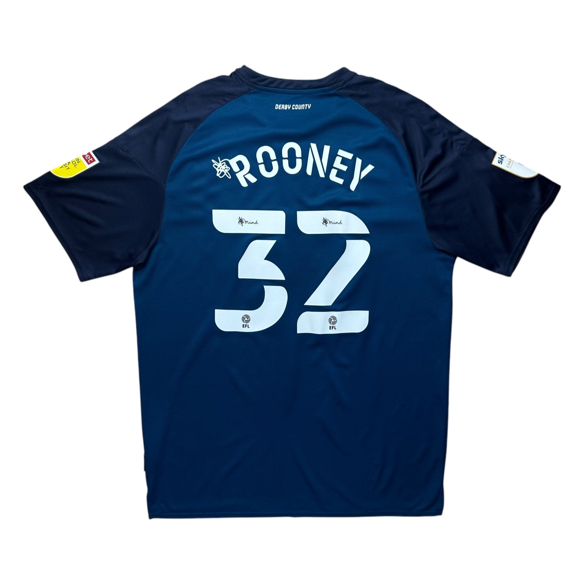 Derby County 2020 - 21 Away Shirt (XXL) Rooney 32 - Kitplug