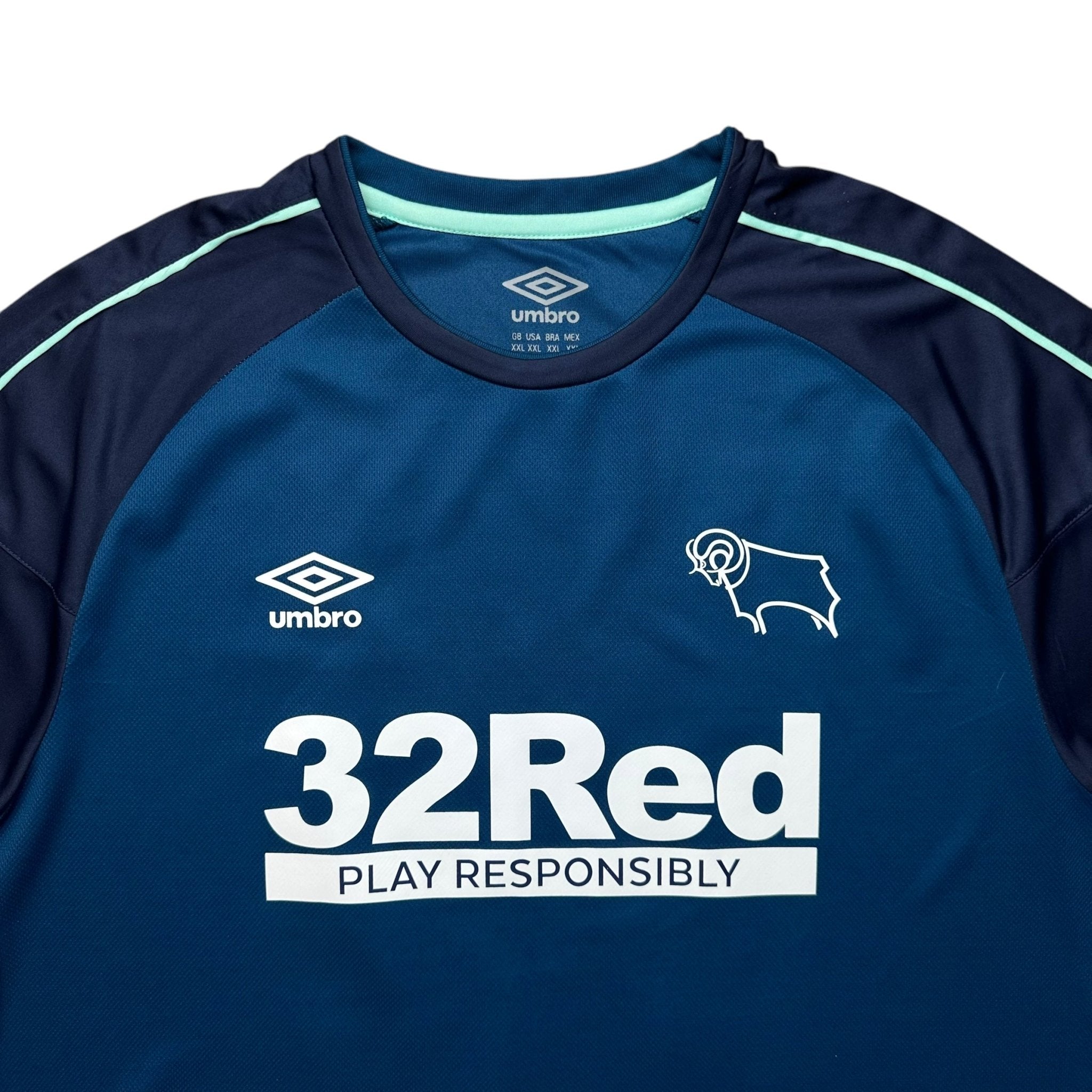 Derby County 2020 - 21 Away Shirt (XXL) Rooney 32 - Kitplug