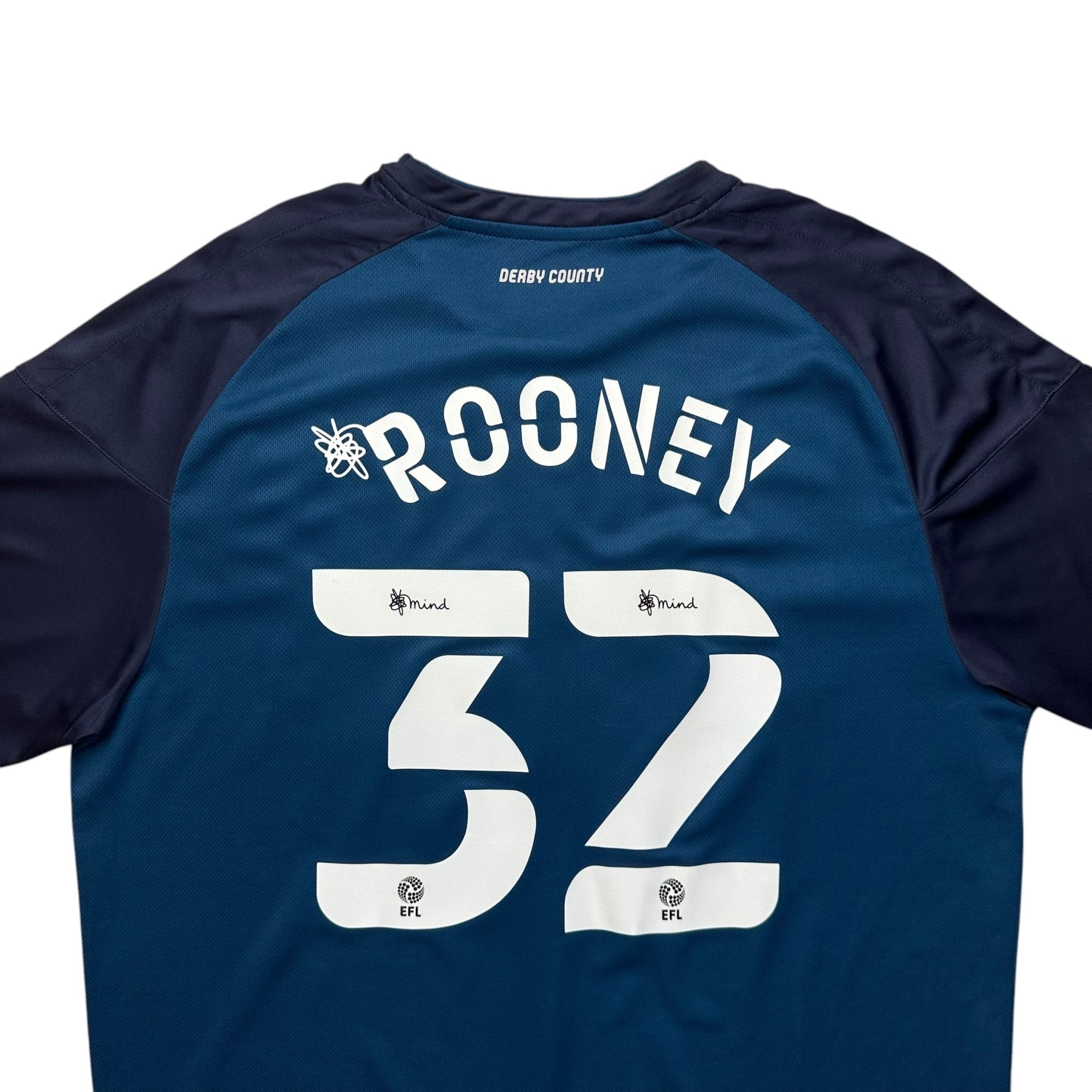 Derby County 2020 - 21 Away Shirt (XXL) Rooney 32 - Kitplug