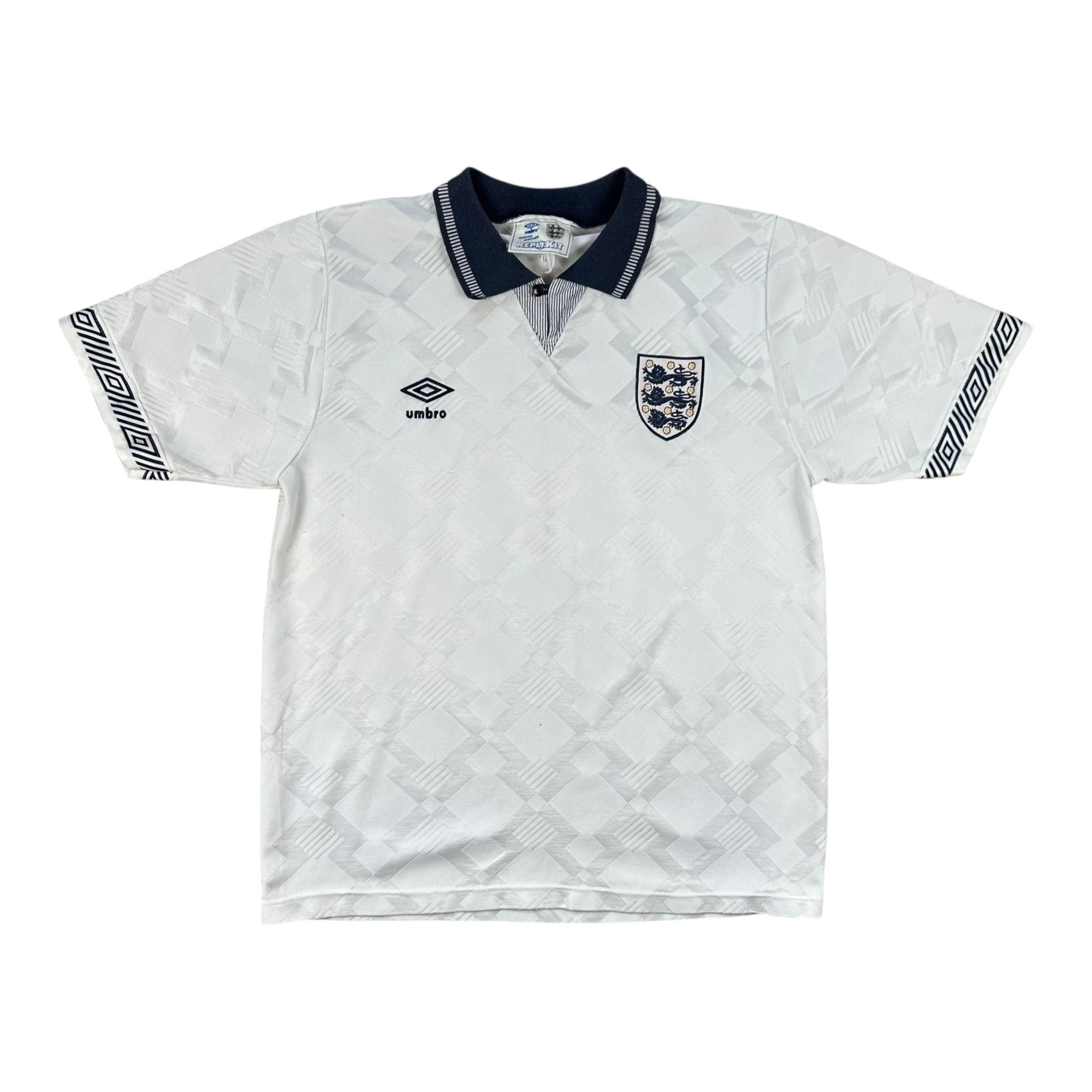 England 1990 Home Shirt (M) - Kitplug