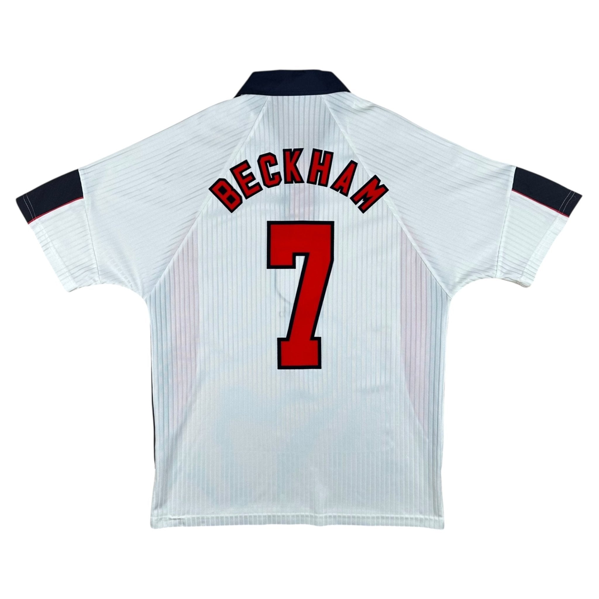 England 1998 Home Shirt (M) Beckham #7 - Kitplug