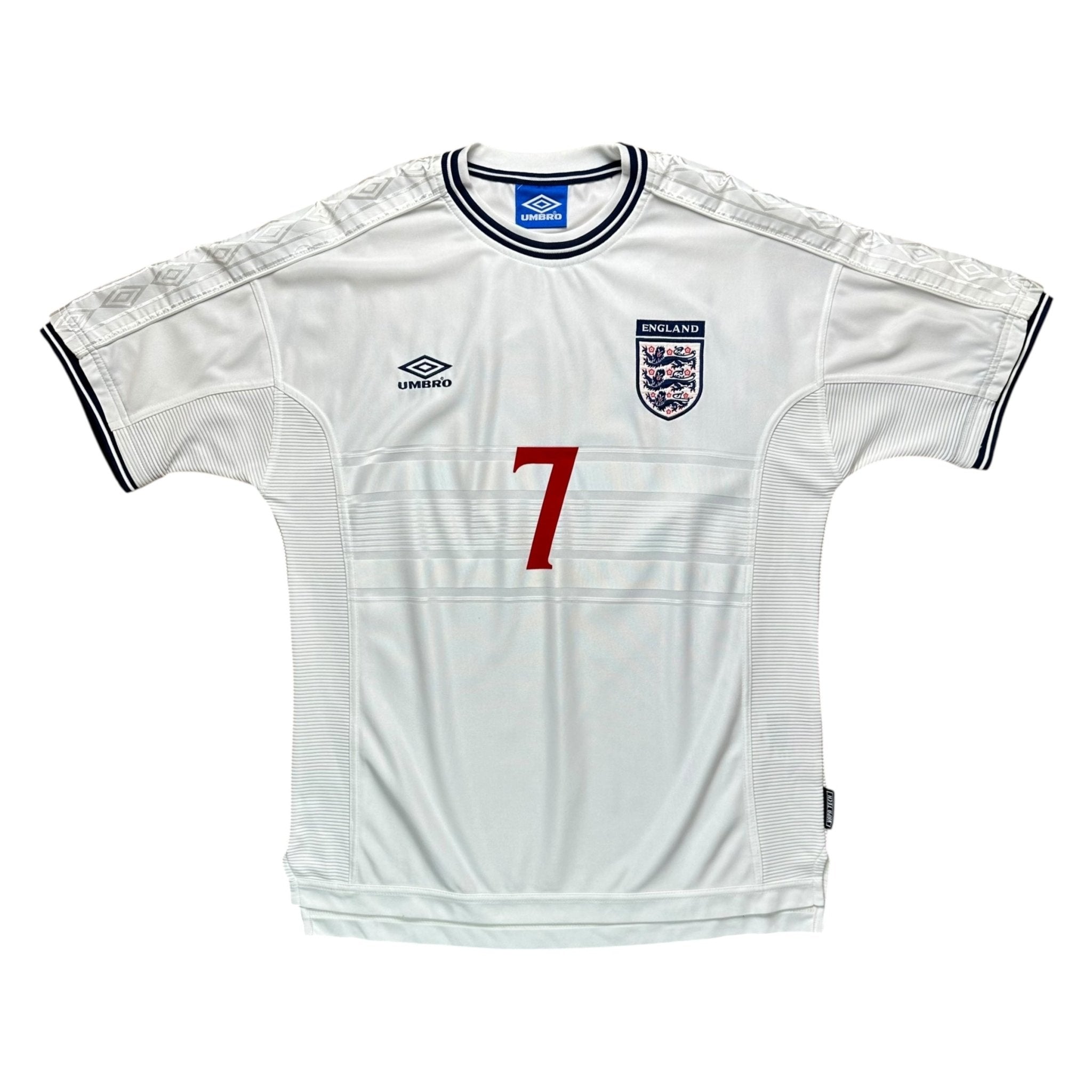 England 2000 Home Shirt (L) Beckham 7 - Kitplug