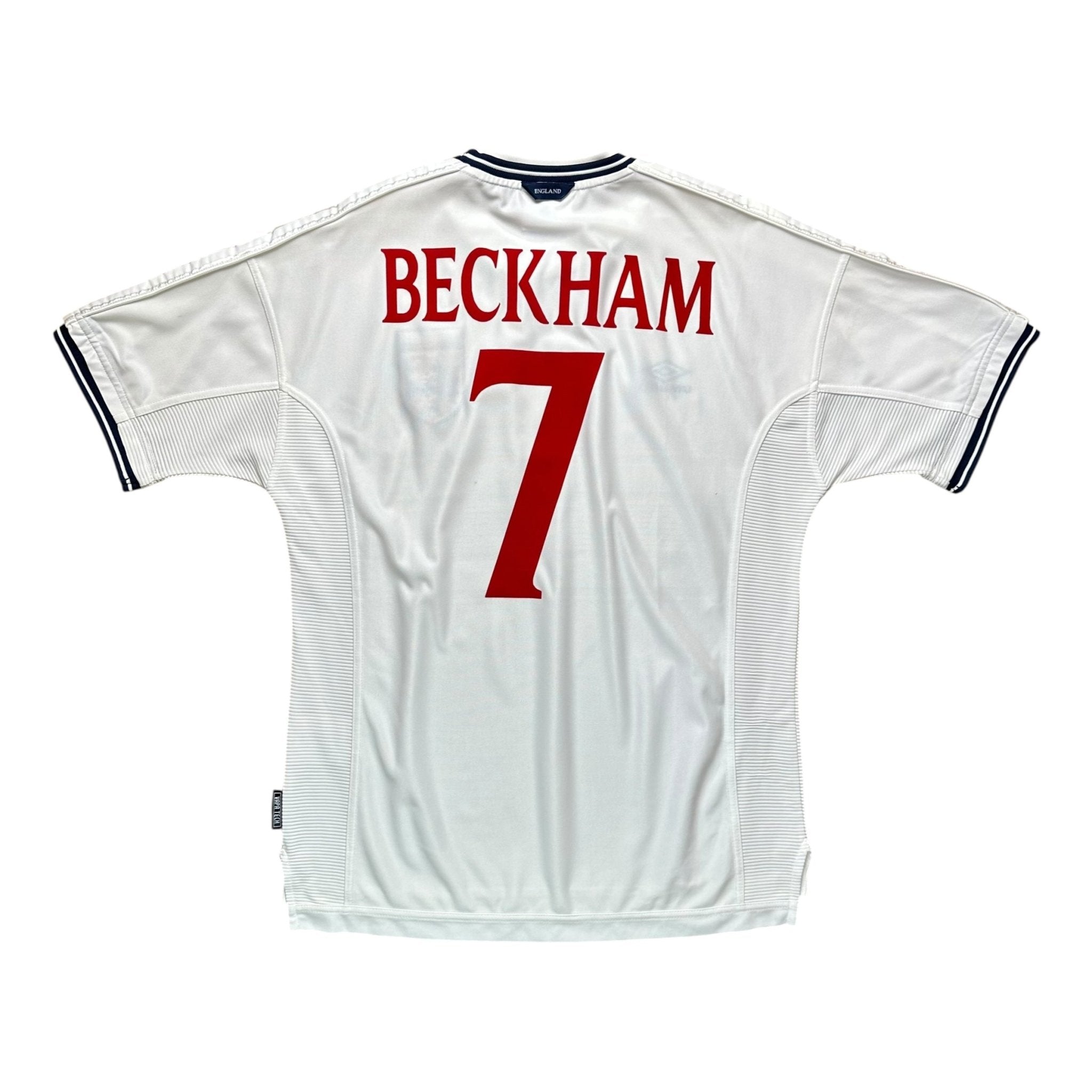 England 2000 Home Shirt (L) Beckham 7 - Kitplug