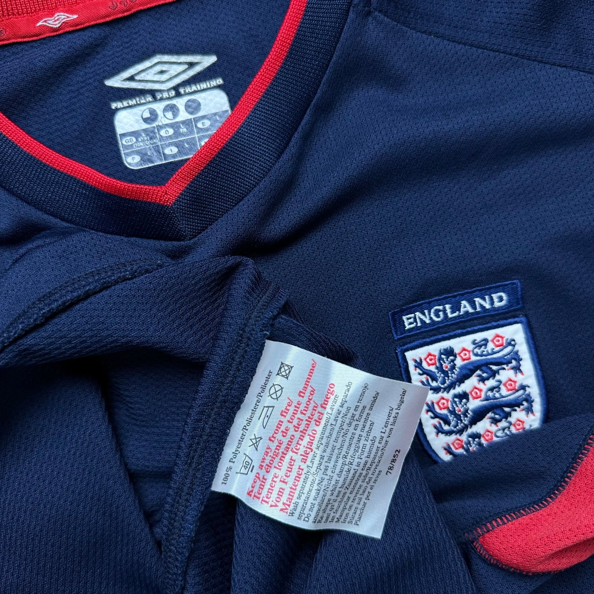England 2002 Training Shirt (L) - Kitplug