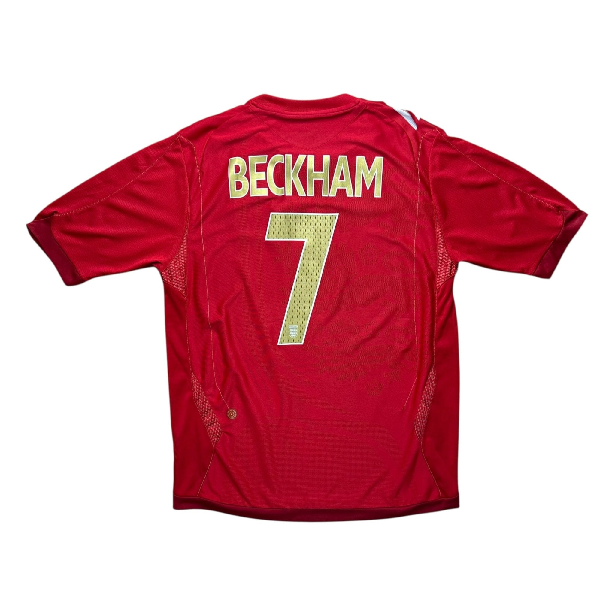 England 2006 Away Shirt (M) Beckham 7 - Kitplug