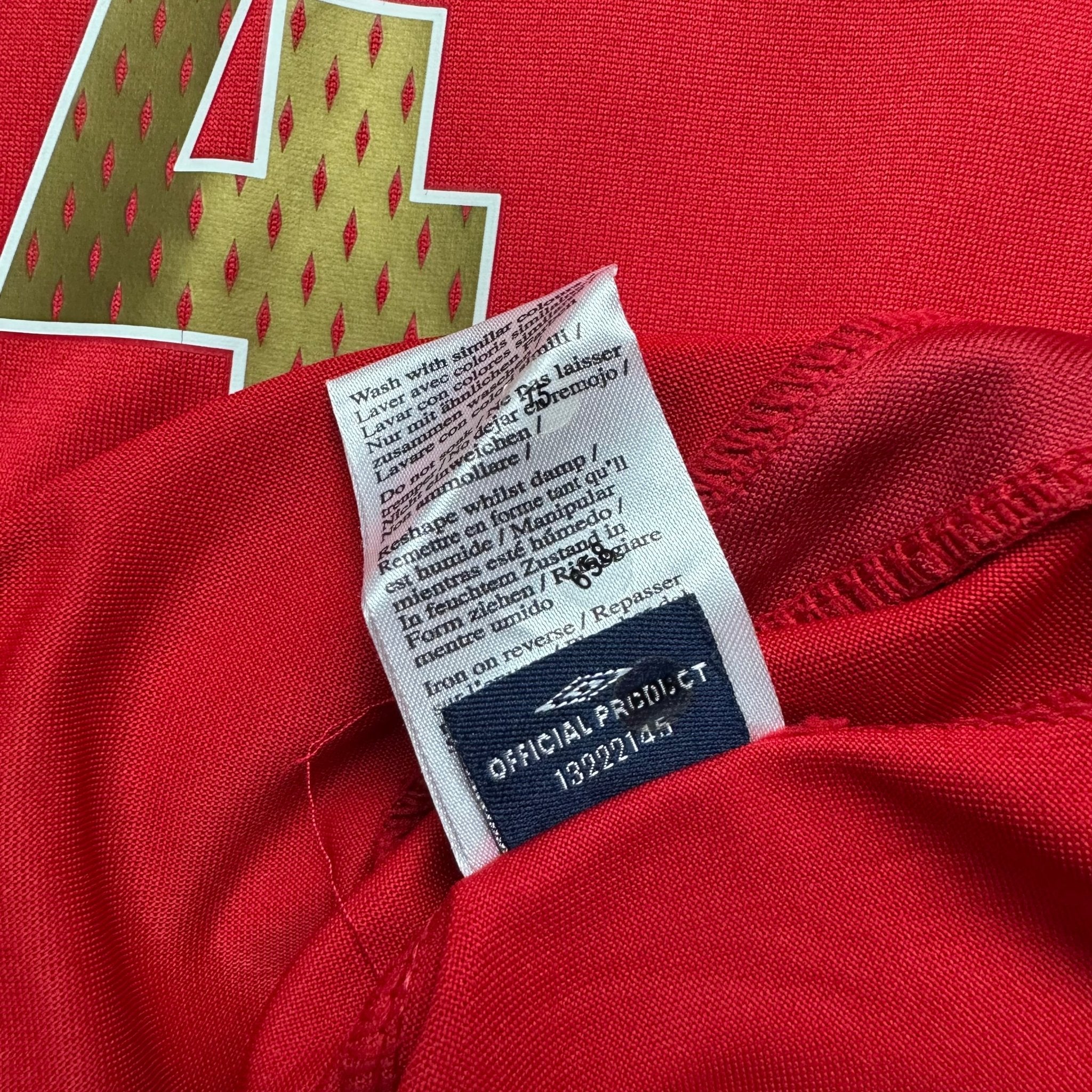 England 2006 Away Shirt (S) Gerrard 4 - Kitplug