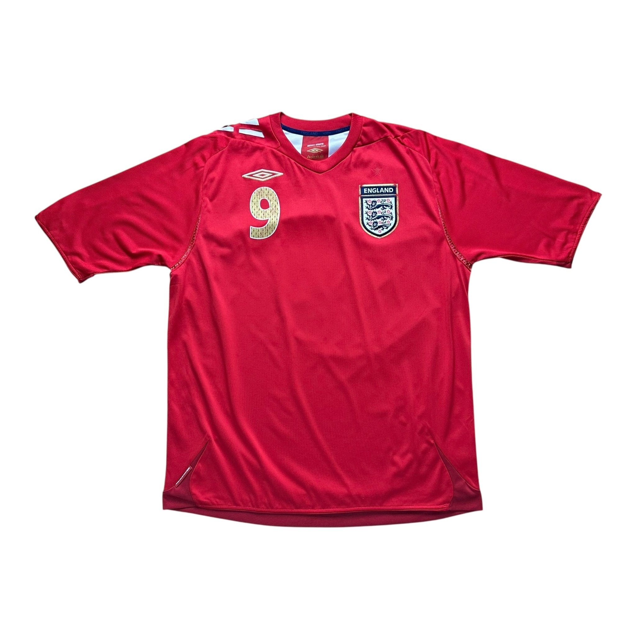 England 2006 Away Shirt (XL) Rooney 9 - Kitplug