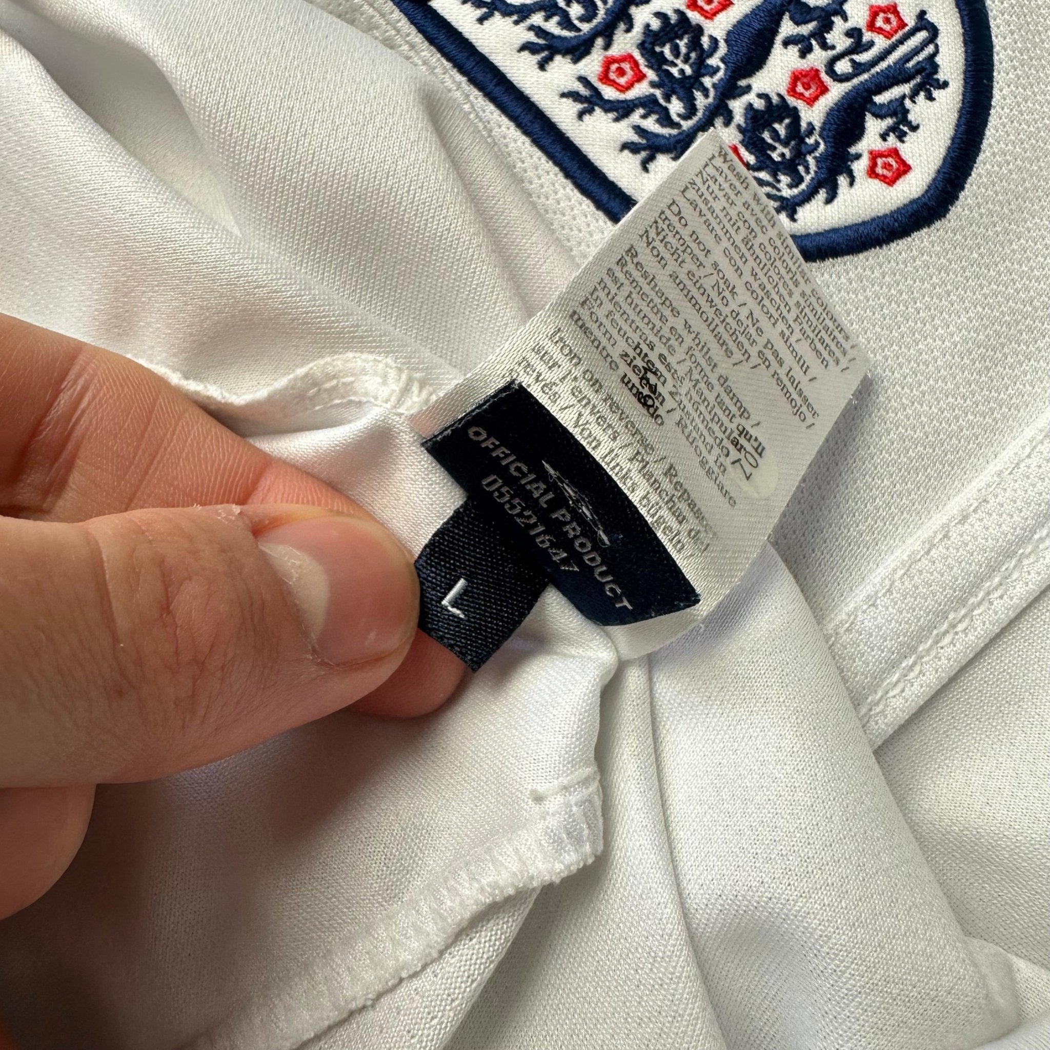 England 2006 Home Shirt (L) Beckham 7 - Kitplug