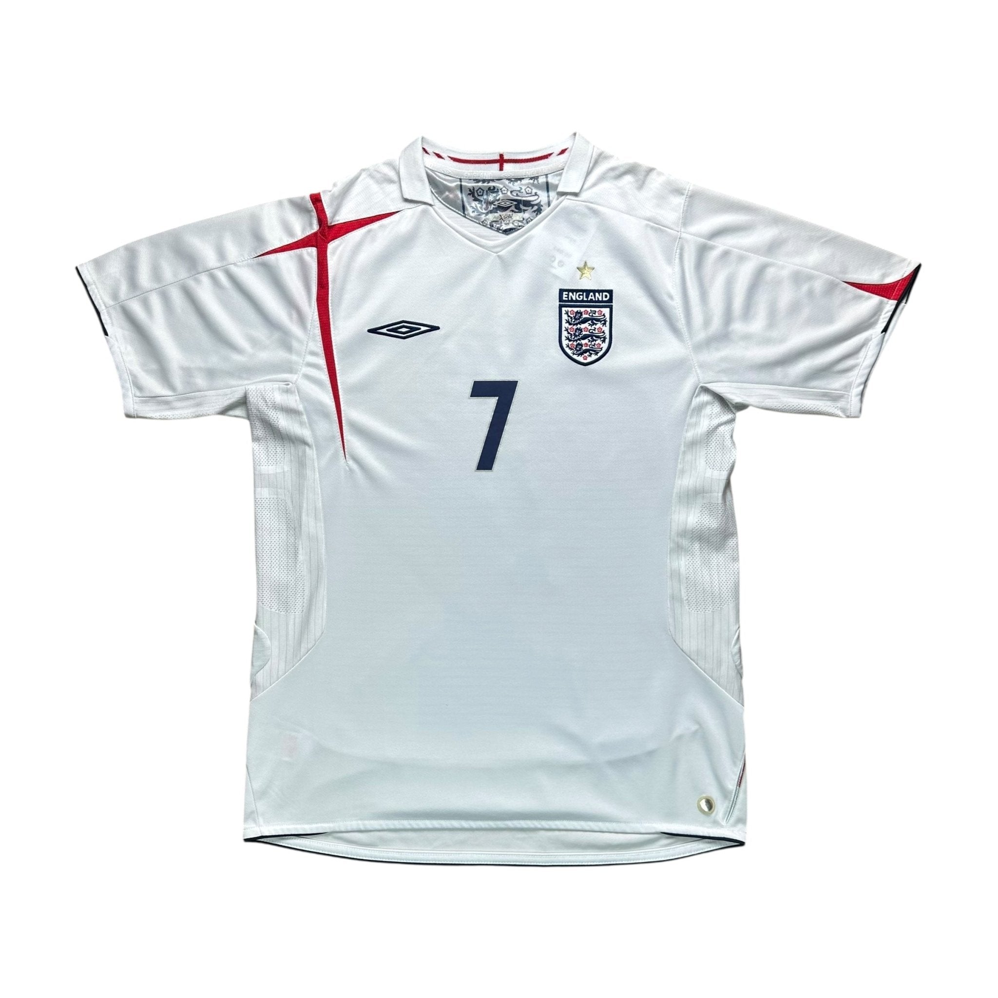 England 2006 Home Shirt (L) Beckham 7 - Kitplug