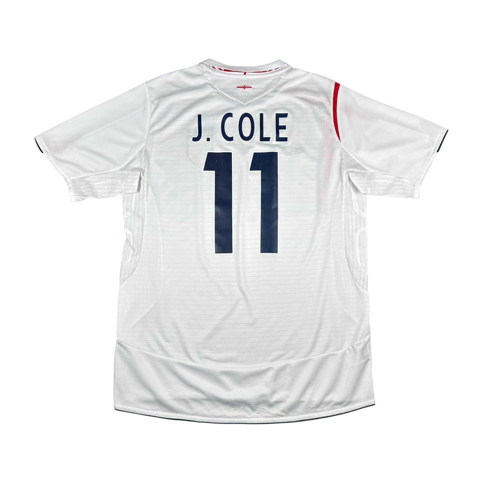 England 2006 Home Shirt (L) J.Cole 11 - Kitplug