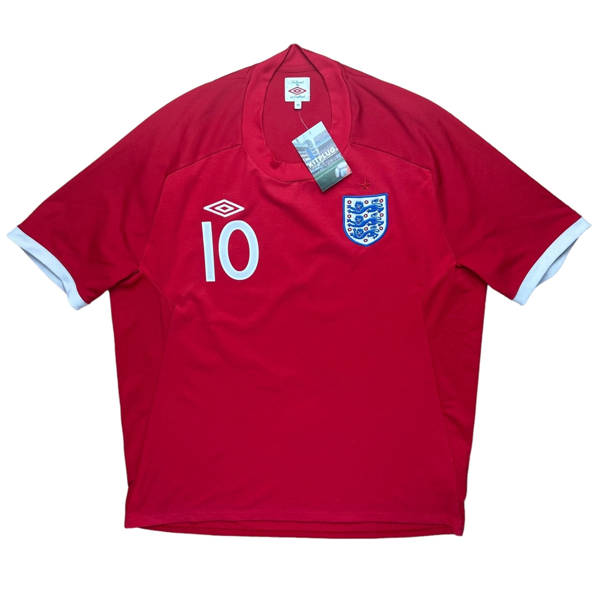 England 2010 Away Shirt (3XL) Rooney 9 - Kitplug