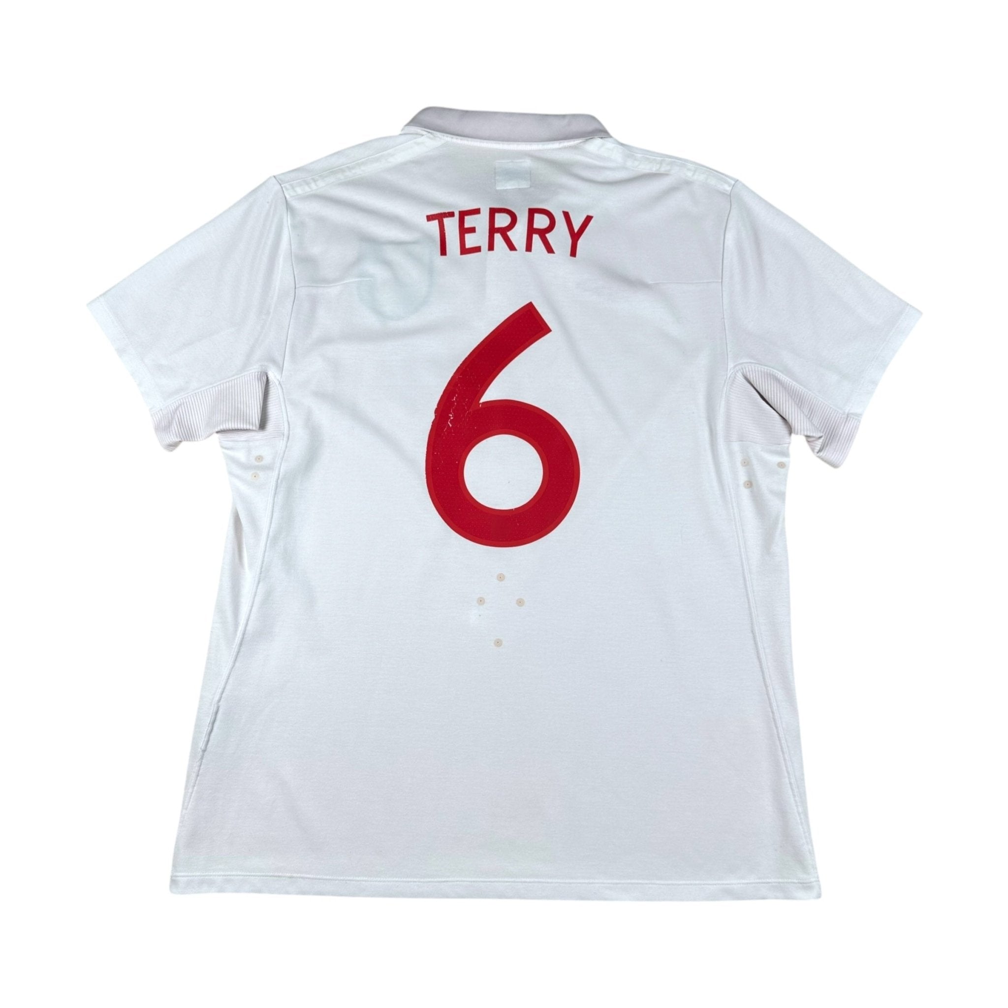 England 2010 Home Shirt (L) Terry 6 - Kitplug