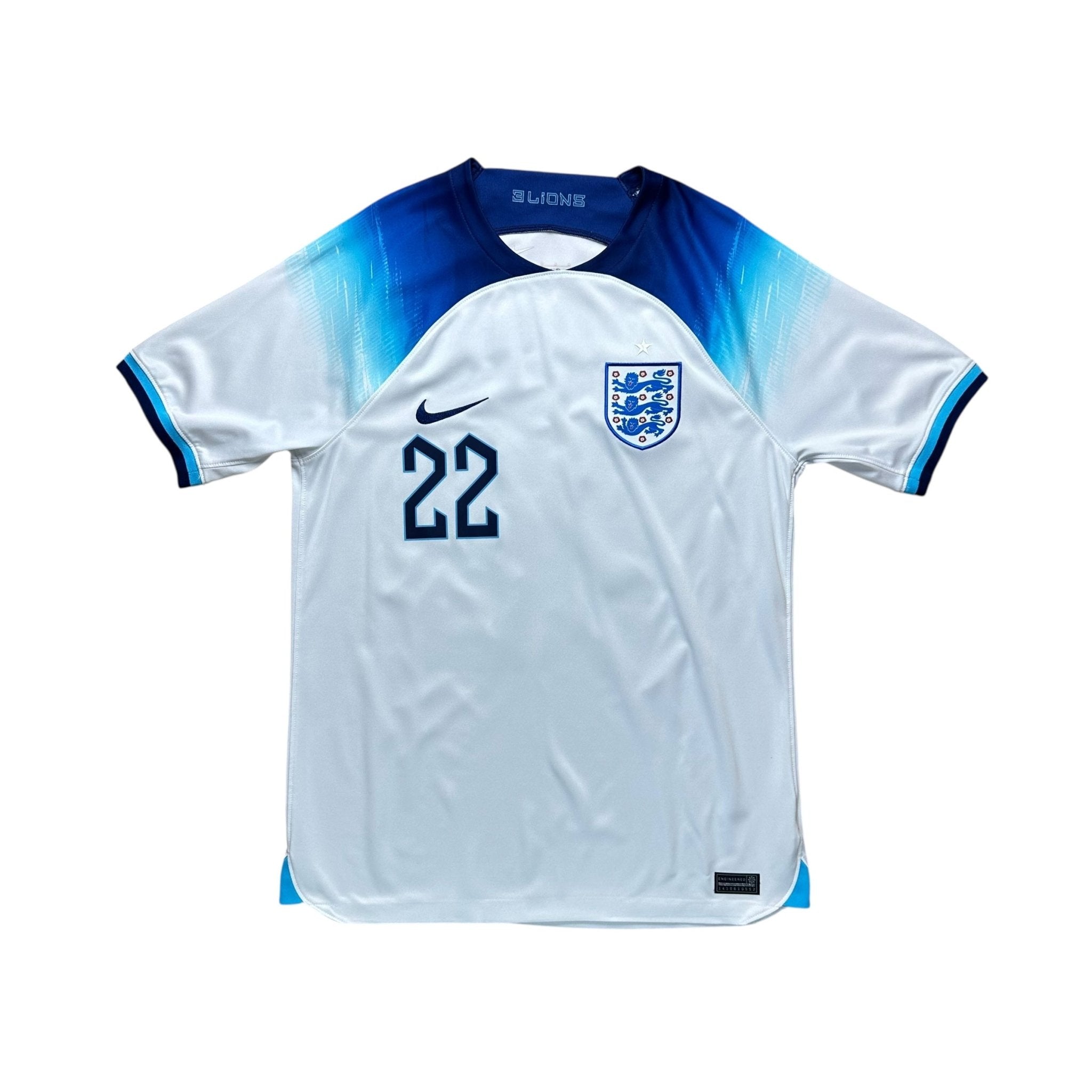 England 2022 Home Shirt (M) Bellingham 22 - Kitplug