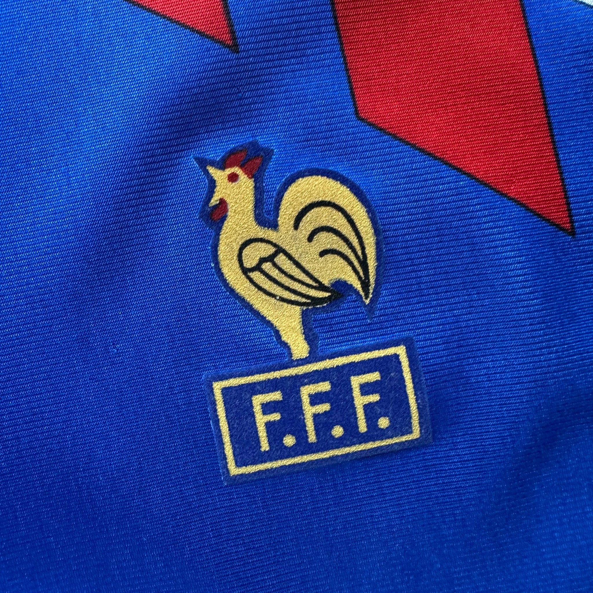 France 1990 L/S Home Shirt (M) - Kitplug