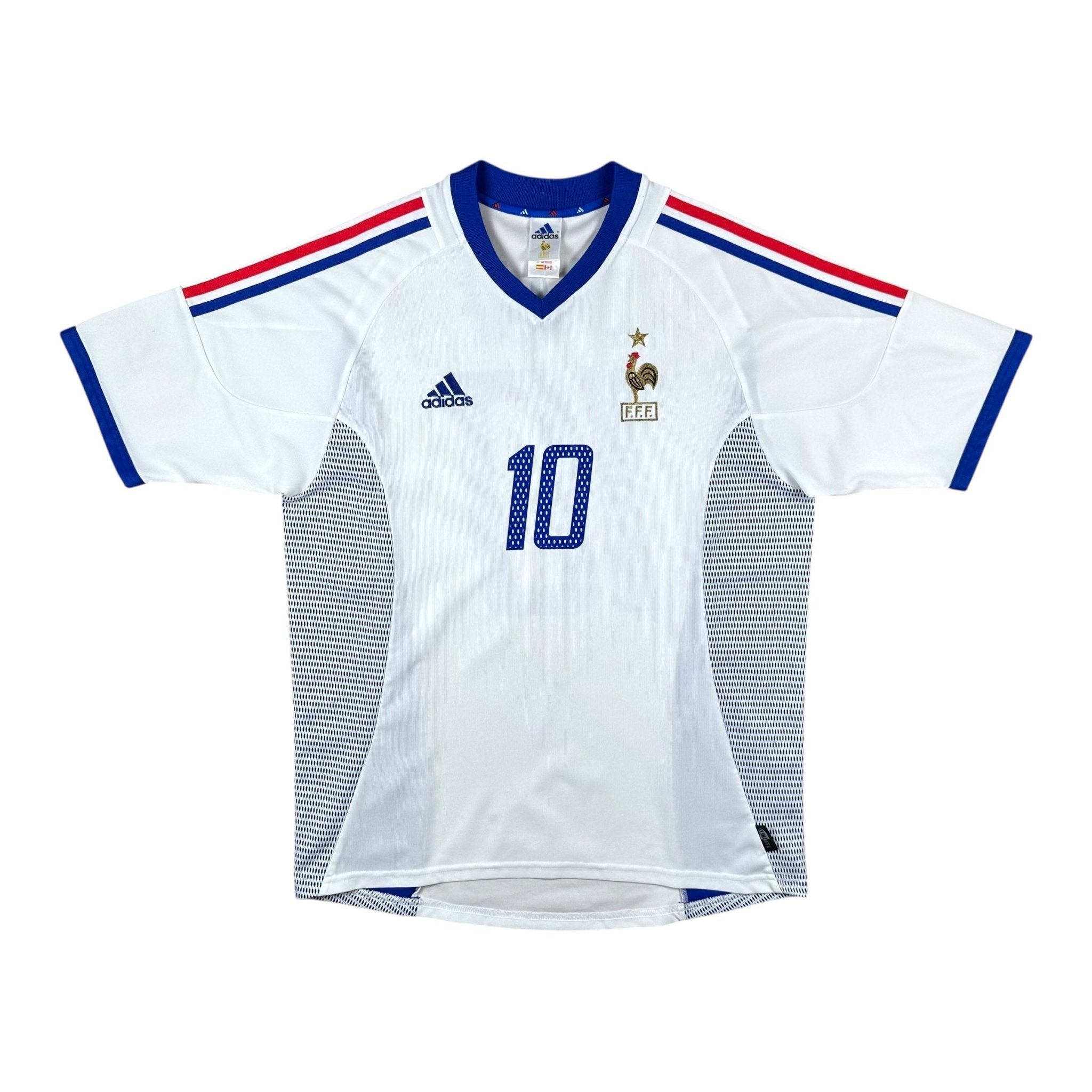 France 2002 Away Shirt (L) Zidane #10 - Kitplug
