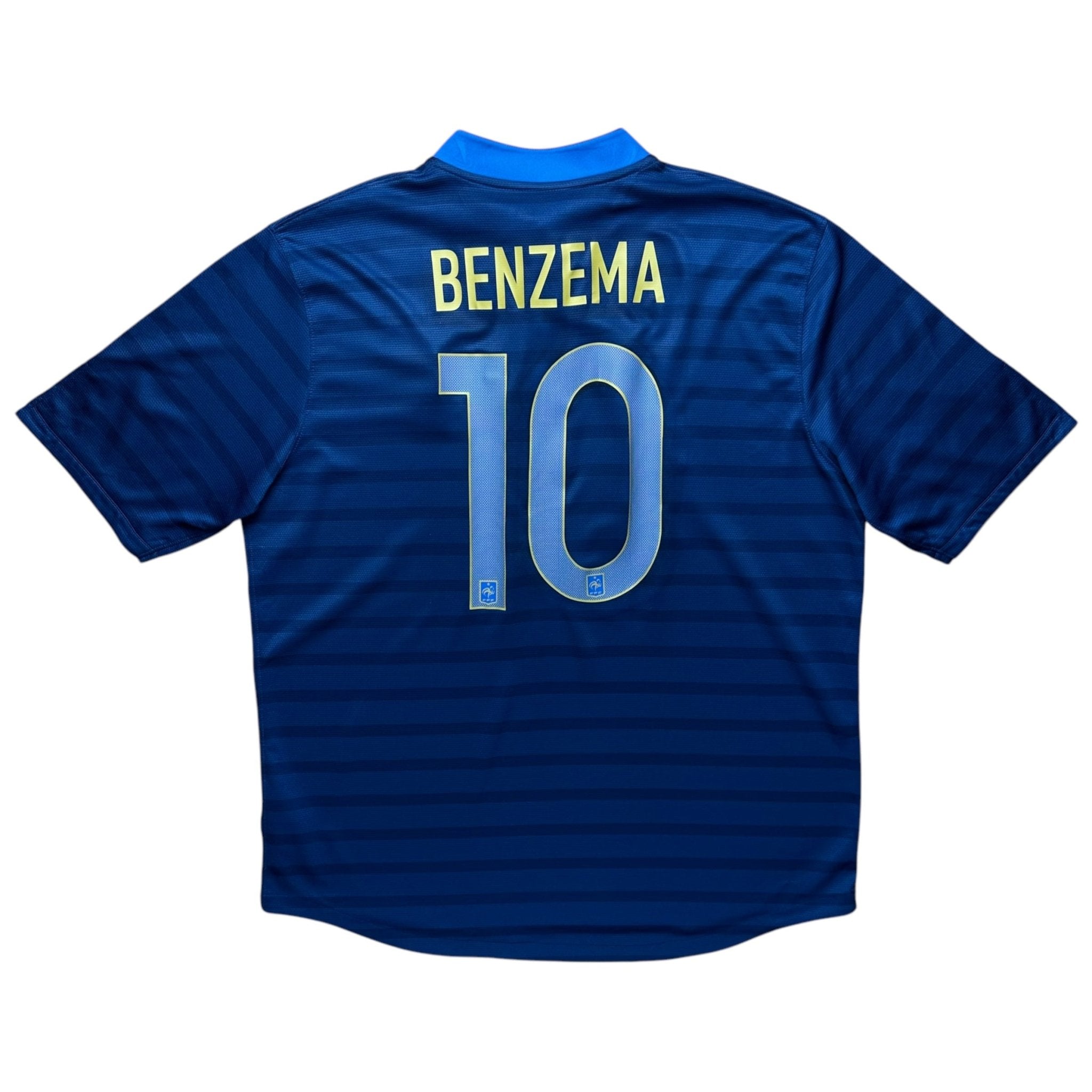 France 2012 Home Shirt (XL) Benzema 10 - Kitplug