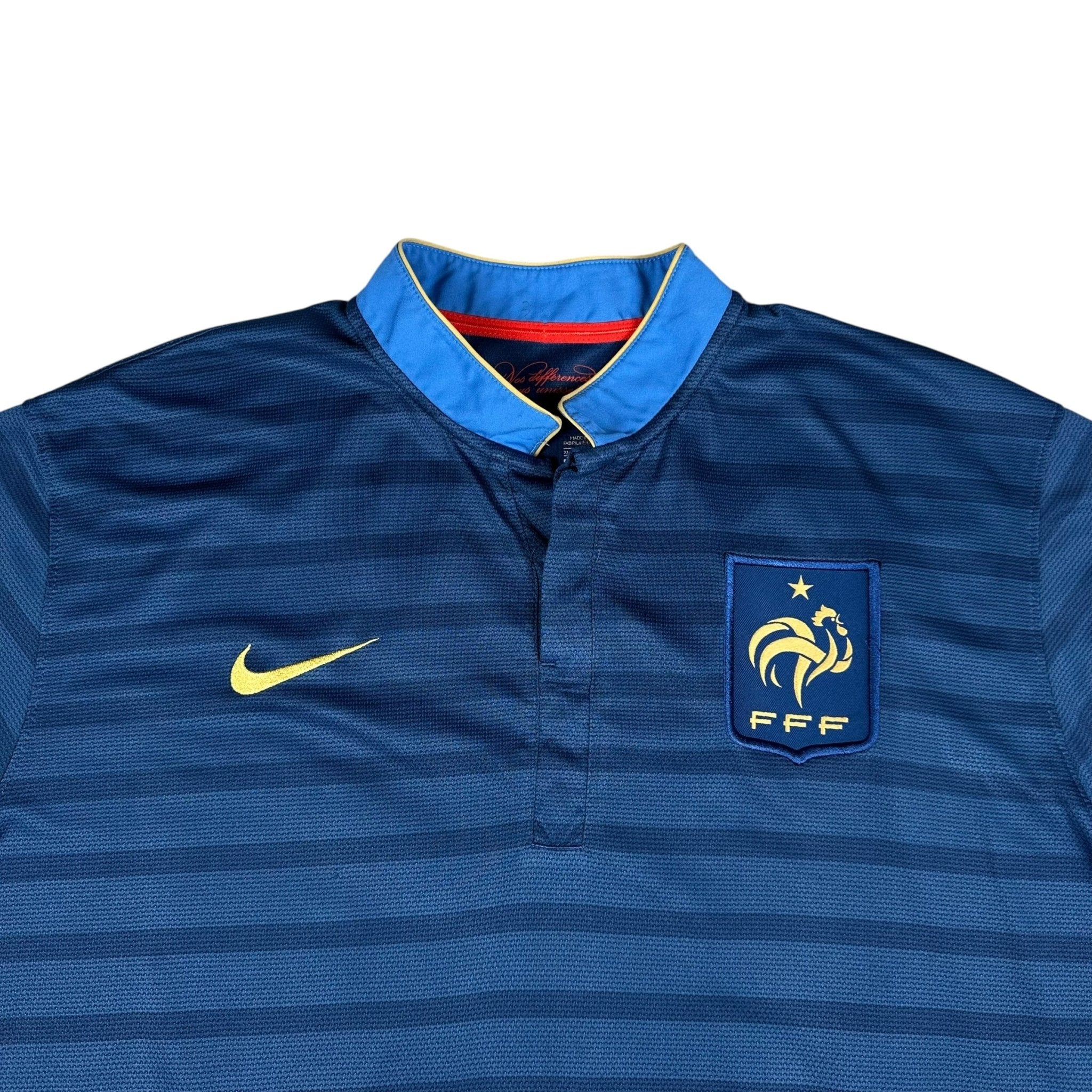 France 2012 Home Shirt (XL) Benzema 10 - Kitplug