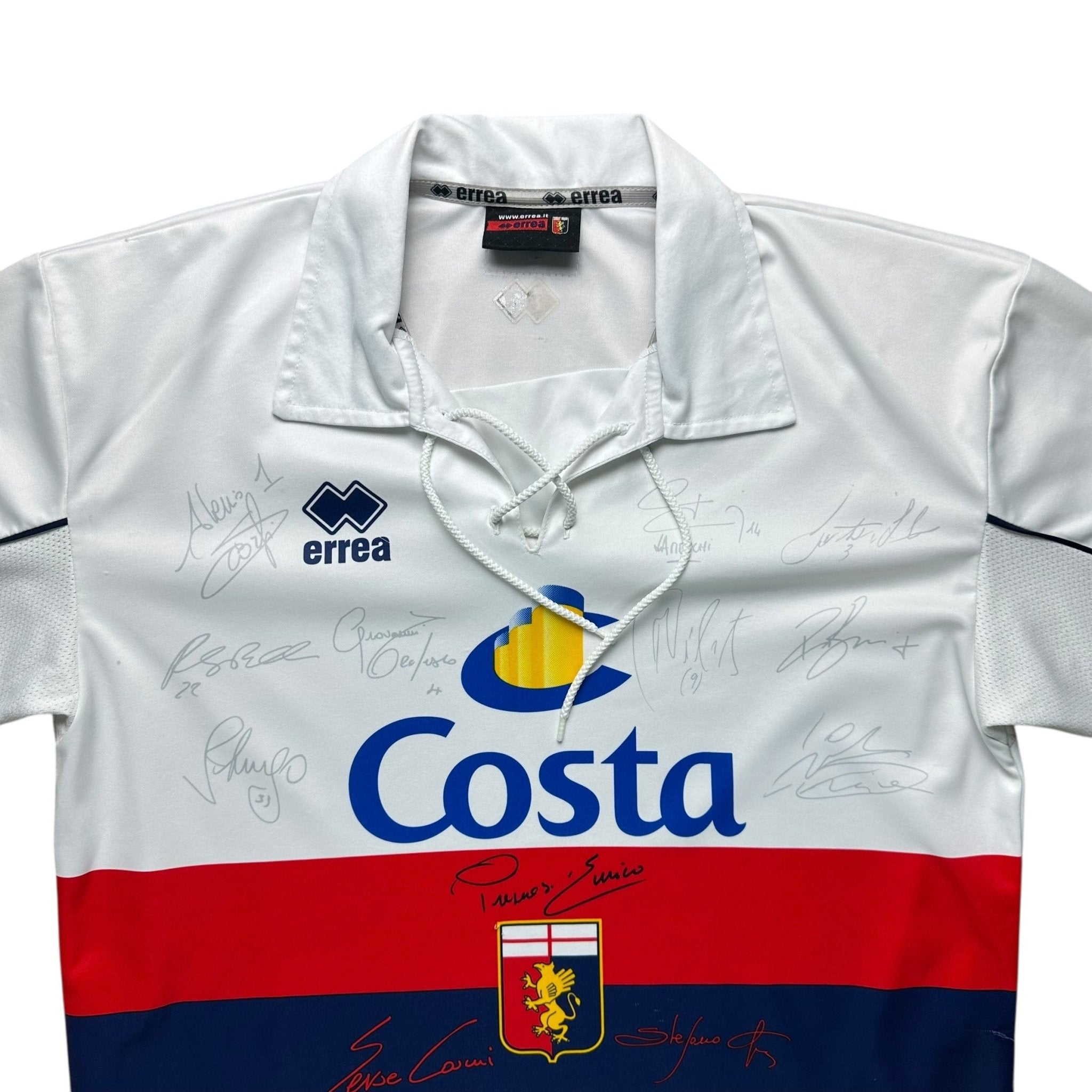 Genoa 2004 - 05 ‘Signed’ Special Edition Shirt (M) - Kitplug