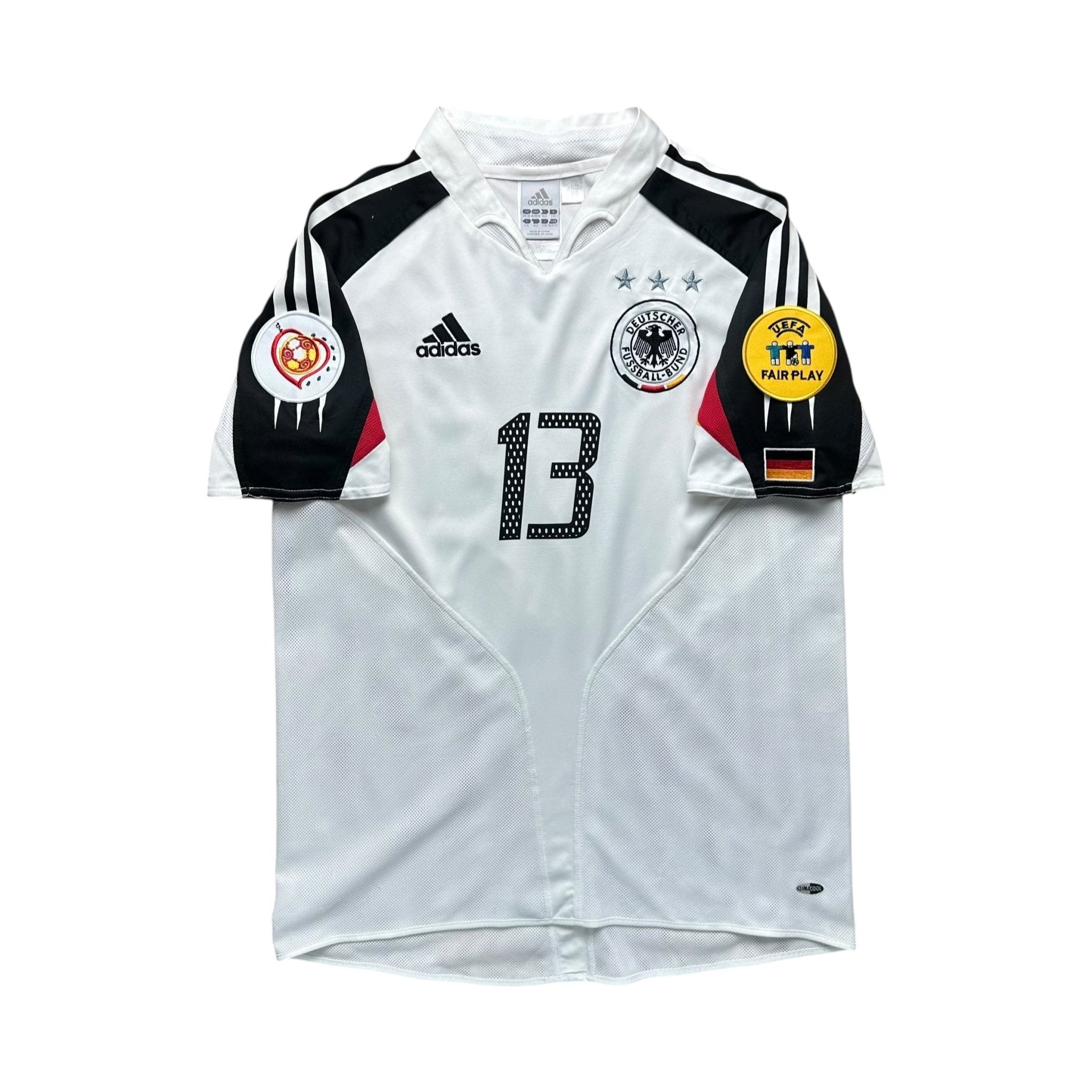 Germany 2004 - 06 Home Shirt (S) Ballack 13 - Kitplug