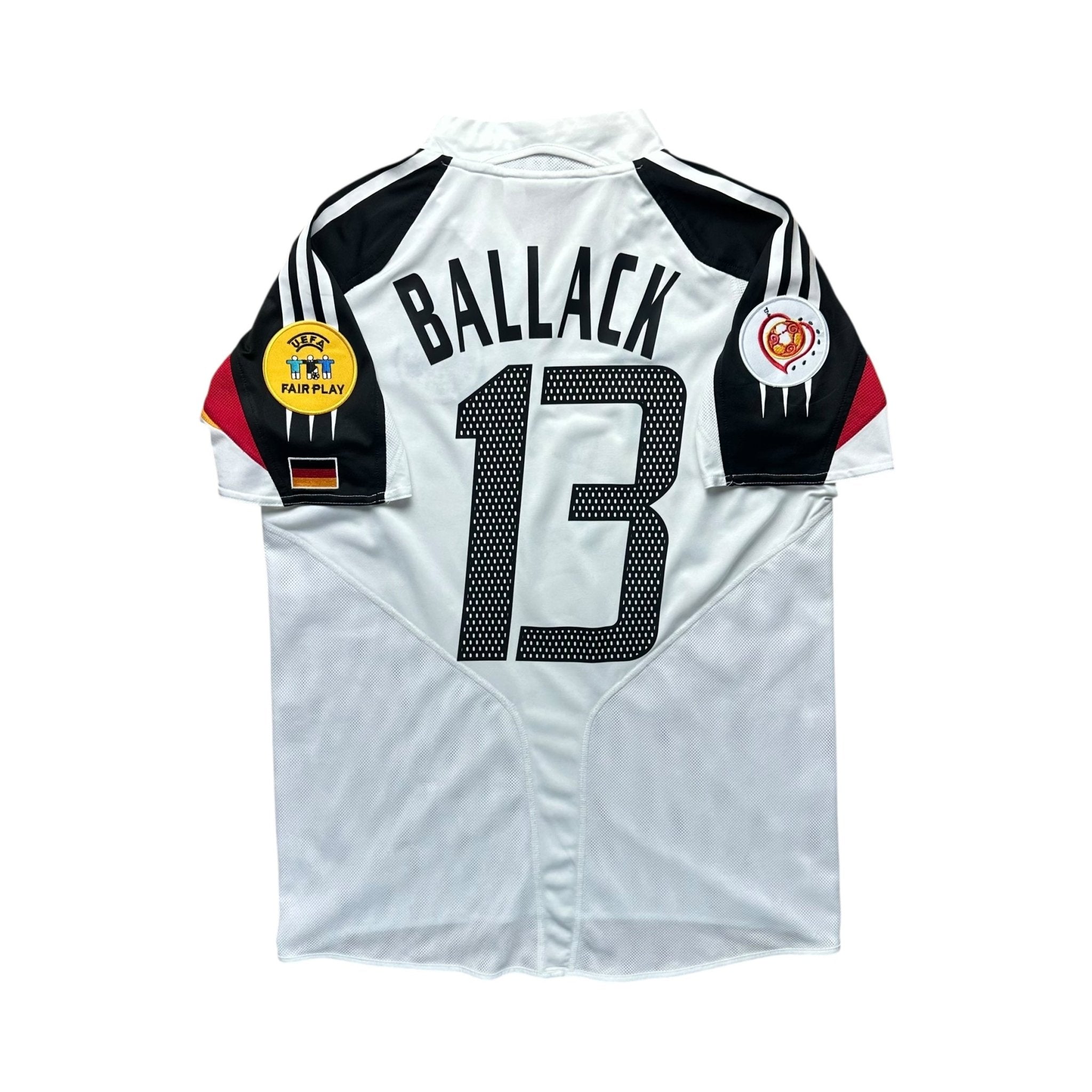 Germany 2004 - 06 Home Shirt (S) Ballack 13 - Kitplug
