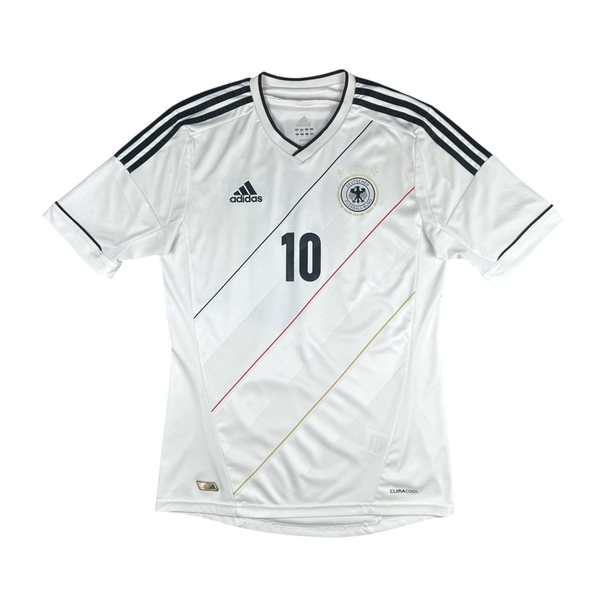 Germany 2012 Home Shirt (S) Podolski 10 - Kitplug