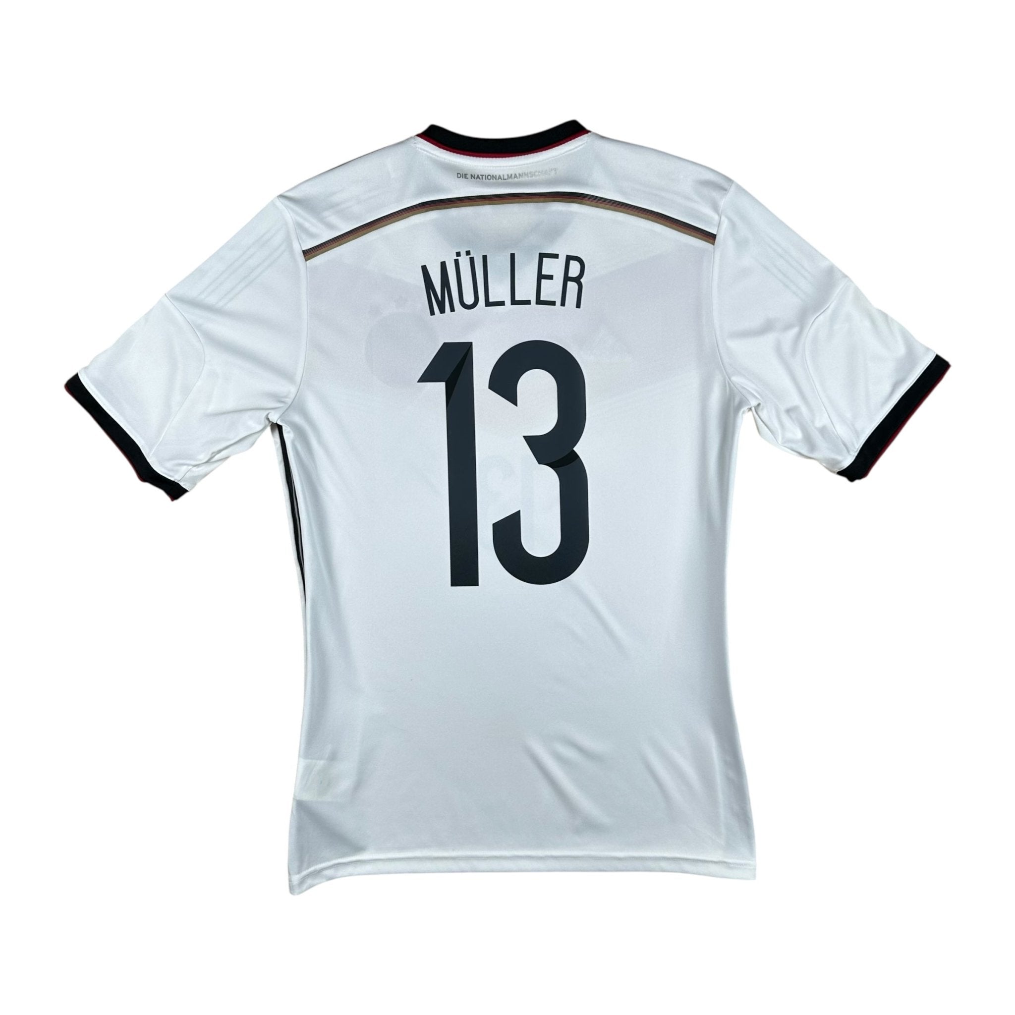 Germany 2014 Home Shirt (M) Muller #13 - Kitplug