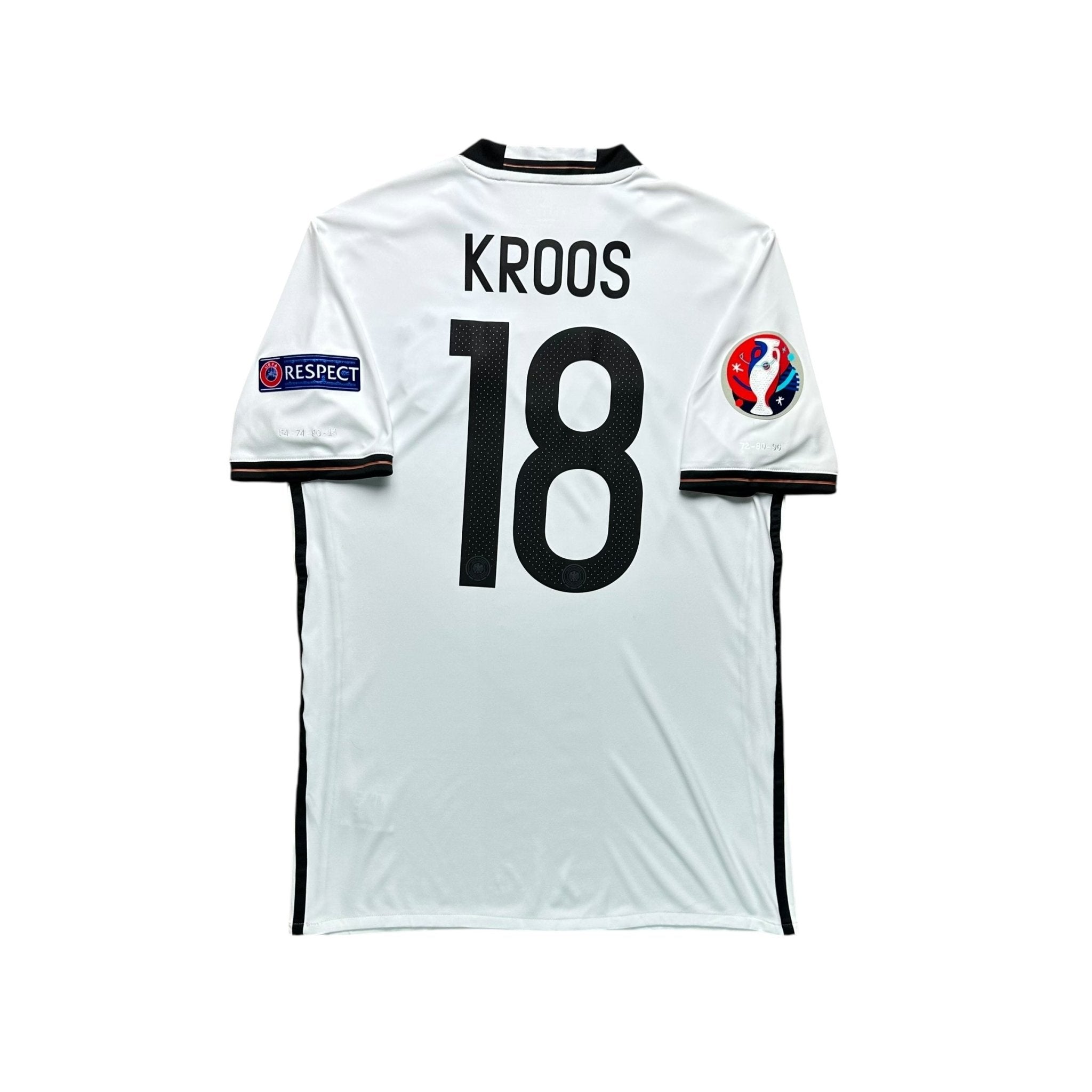 Germany 2016 Home Shirt (Multiple Sizes) Kroos 18 - Kitplug