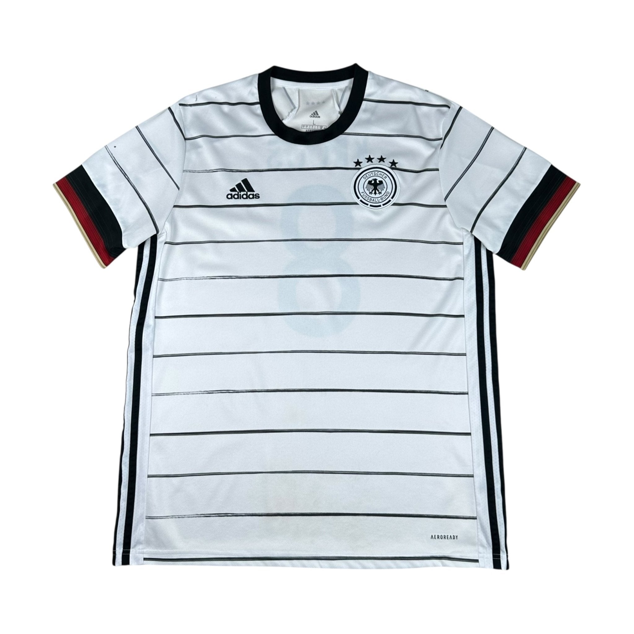 Germany 2020 Home Shirt (L) Kroos 8 - Kitplug
