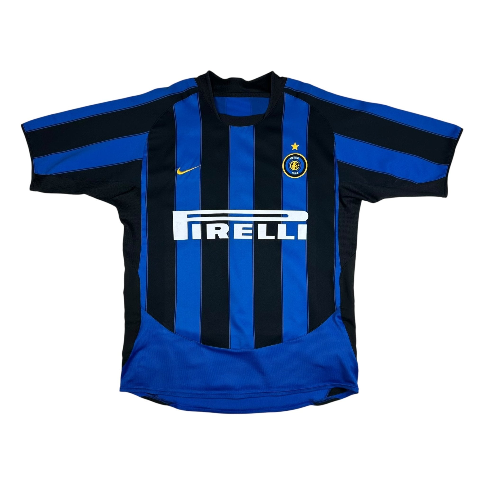 Inter Milan 2003-04 Home Shirt (M) Adriano 10 - Kitplug