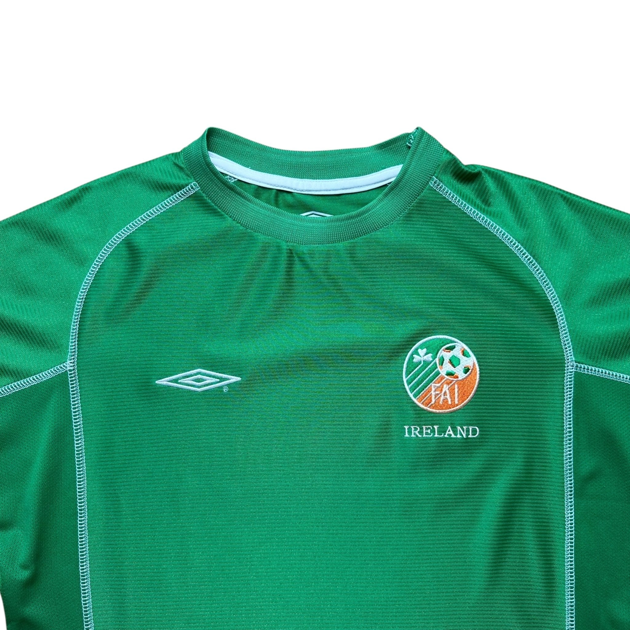 Ireland 2002 Home Shirt (Youth L) - Kitplug