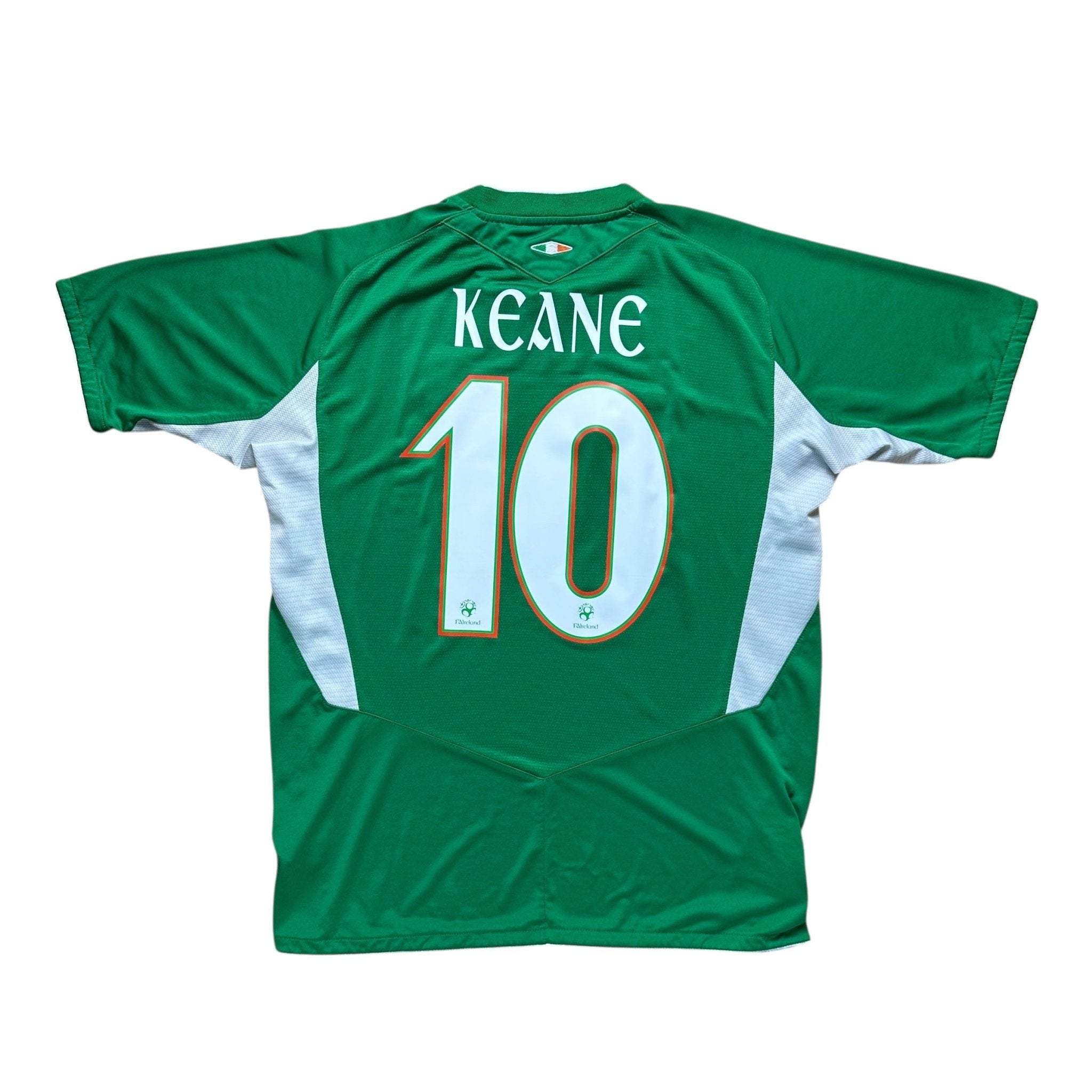Ireland 2004 Home Shirt (M) Keane 10 - Kitplug