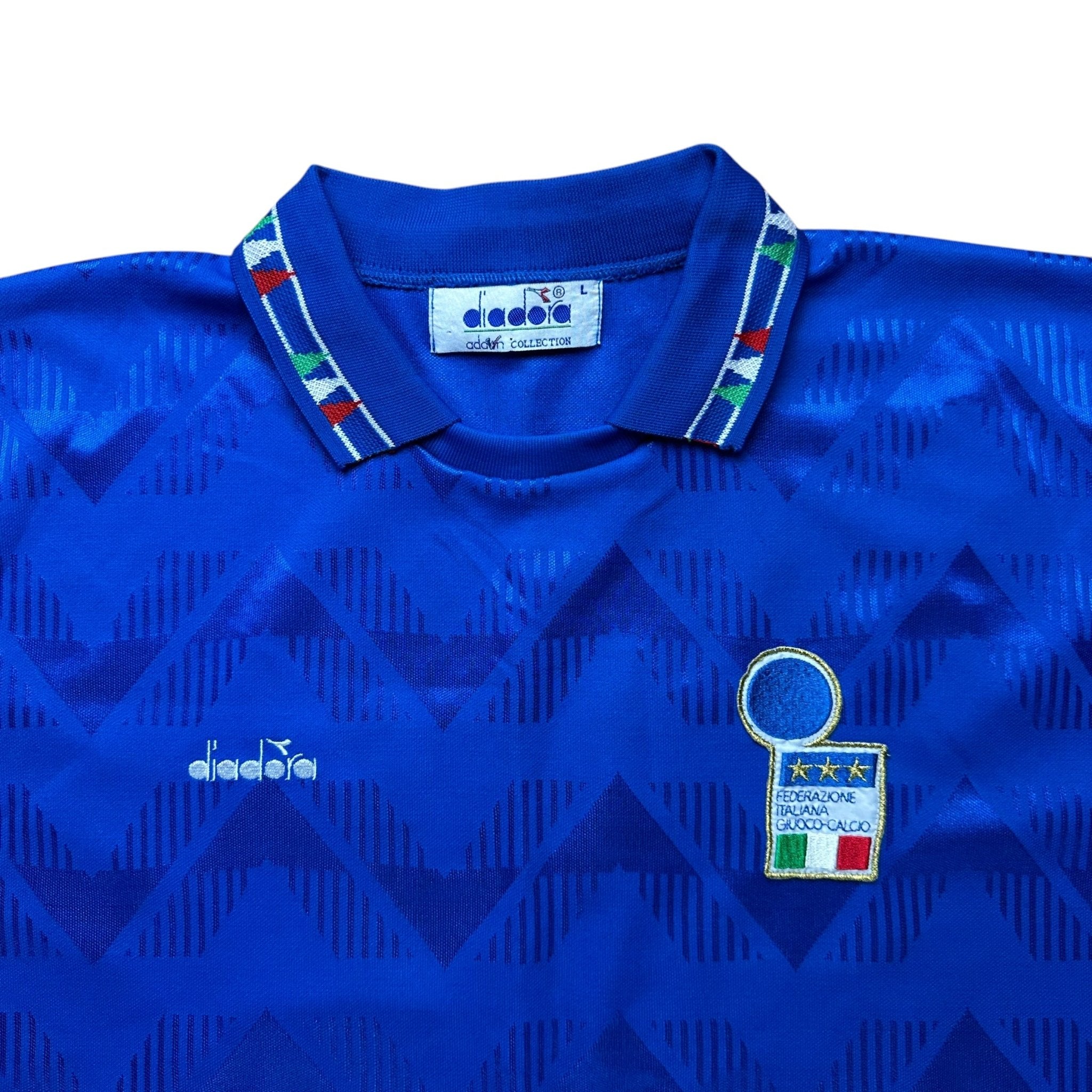 Italy 1992 - 93 Home Shirt (L) 22 - Kitplug