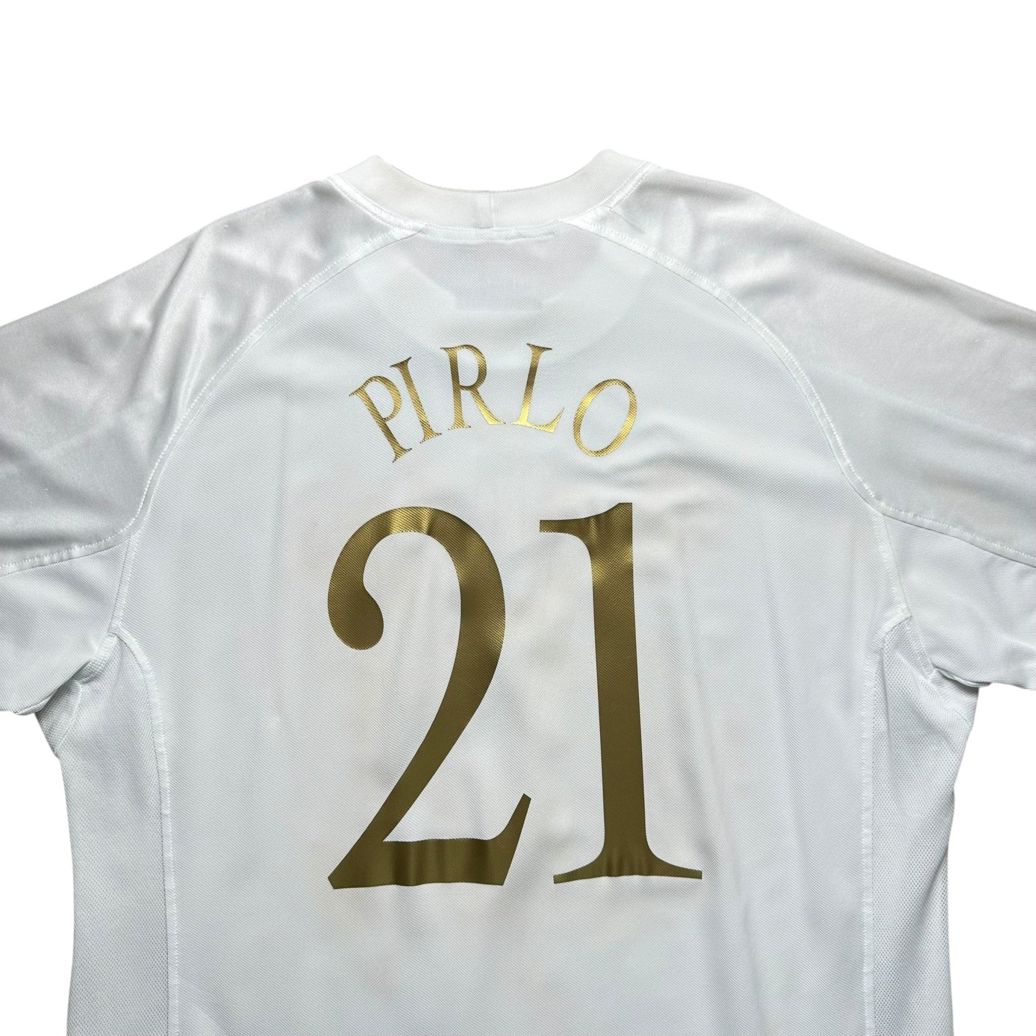 Italy 2004 Away Shirt (XL) Pirlo 21 - Kitplug