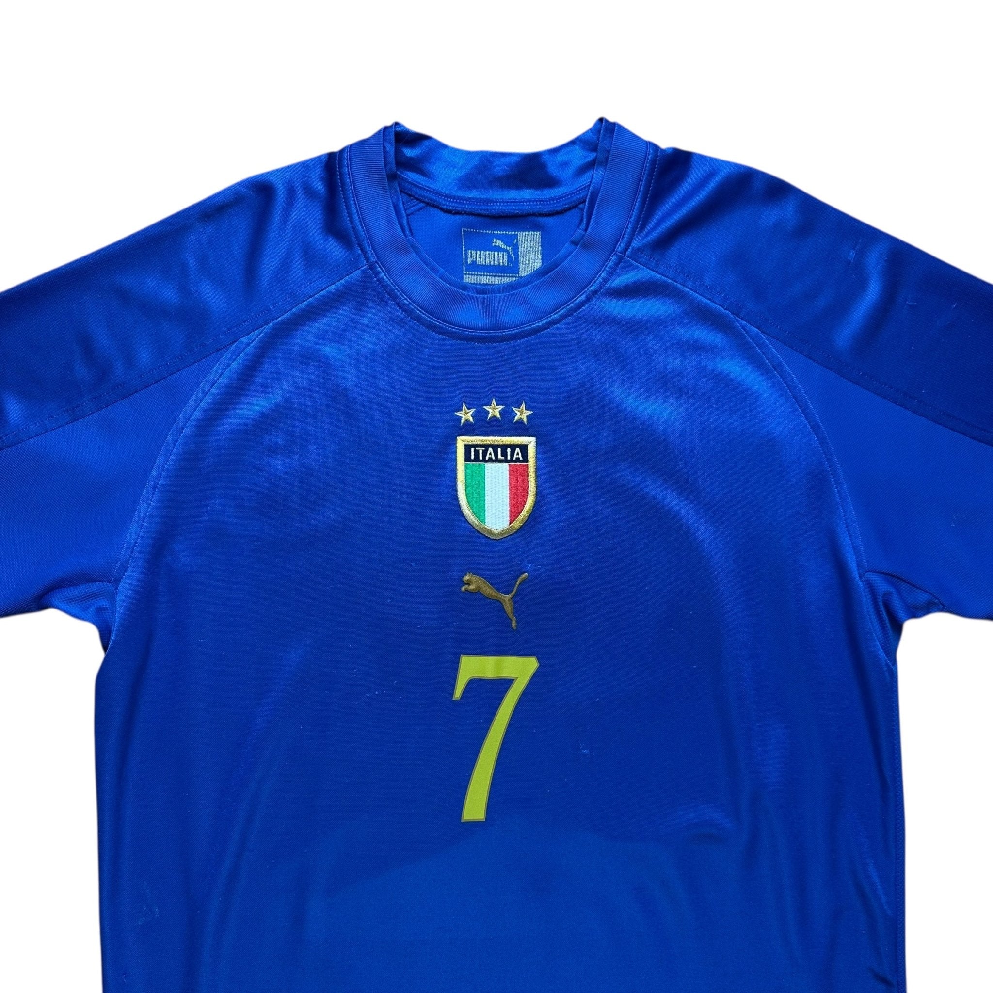 Italy 2004 Home Shirt (M) Del Piero 7 - Kitplug