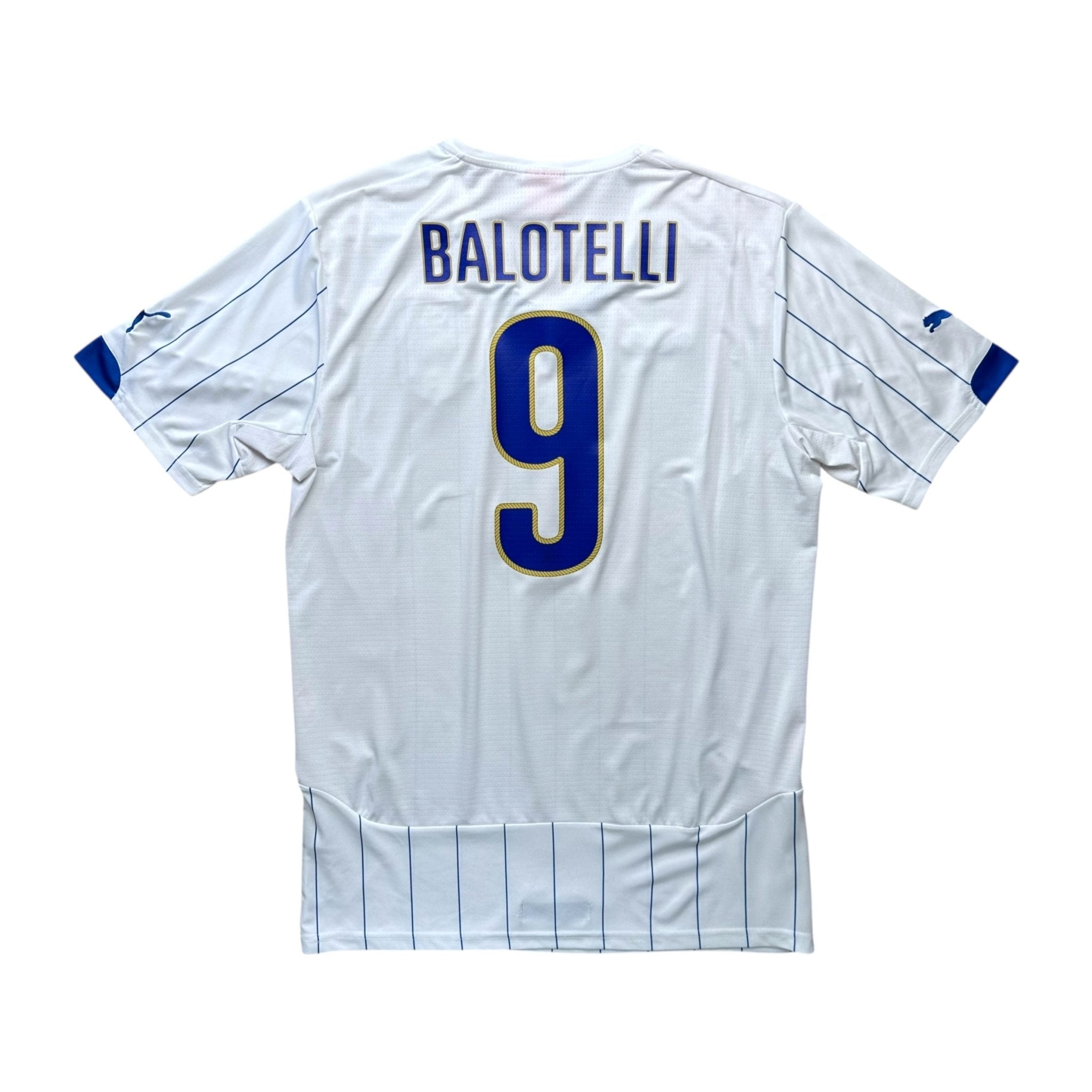 Italy 2014 Away Shirt (L) Balotelli 9 - Kitplug