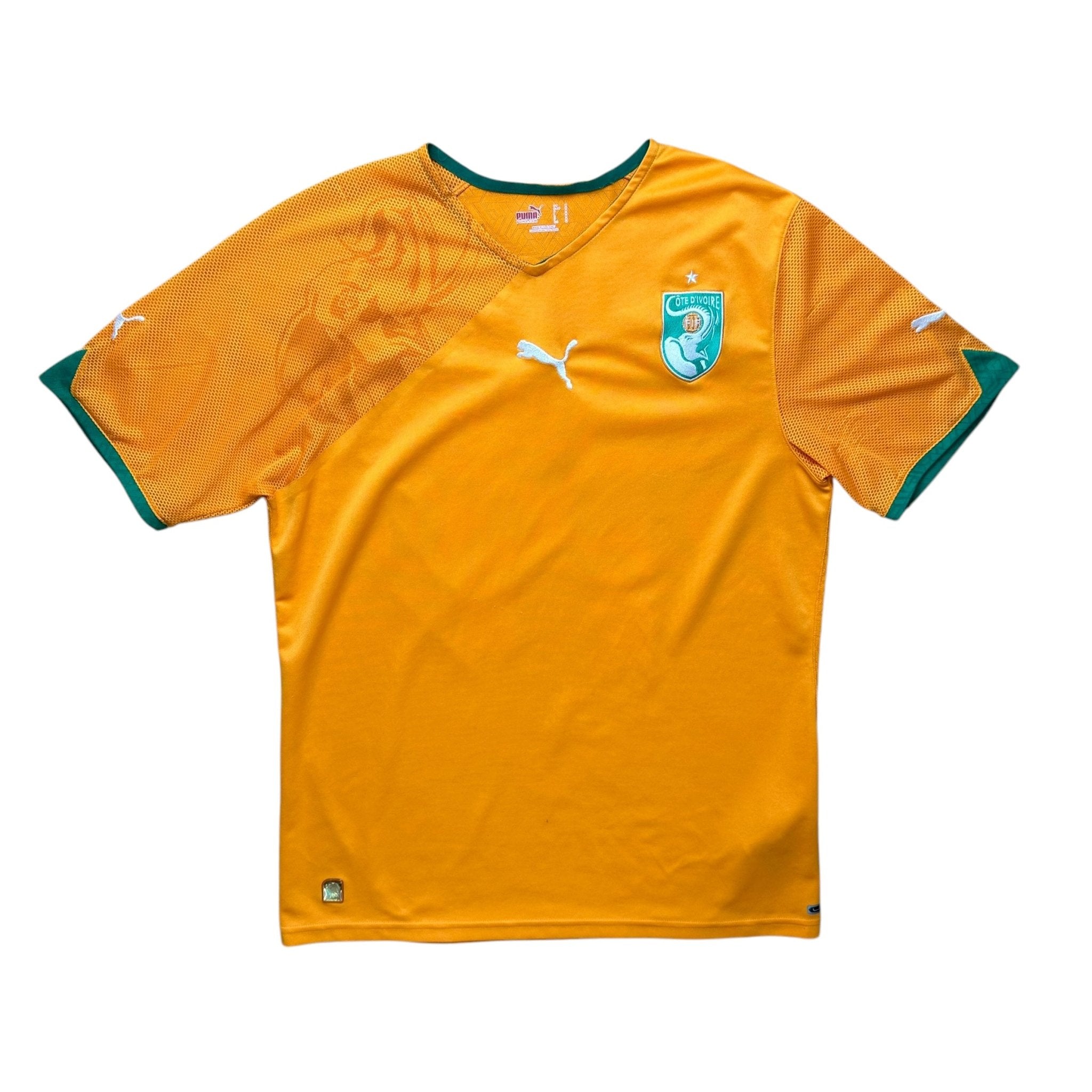 Ivory Coast 2010 Home Shirt (M) Drogba 11 - Kitplug