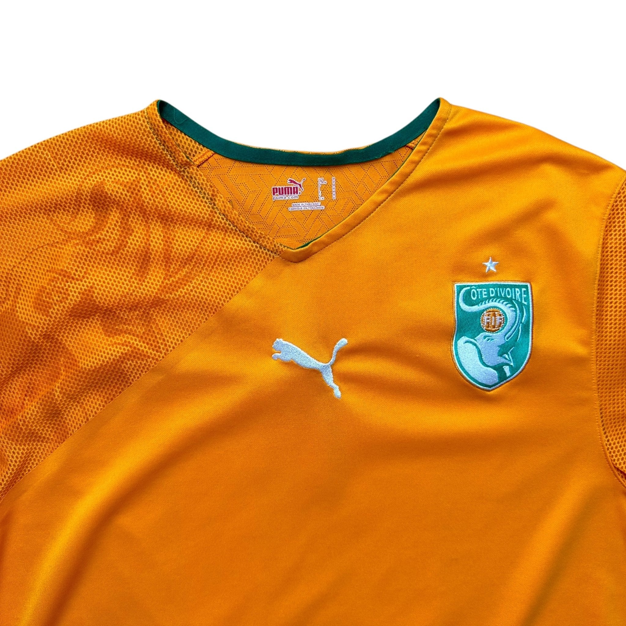 Ivory Coast 2010 Home Shirt (M) Drogba 11 - Kitplug