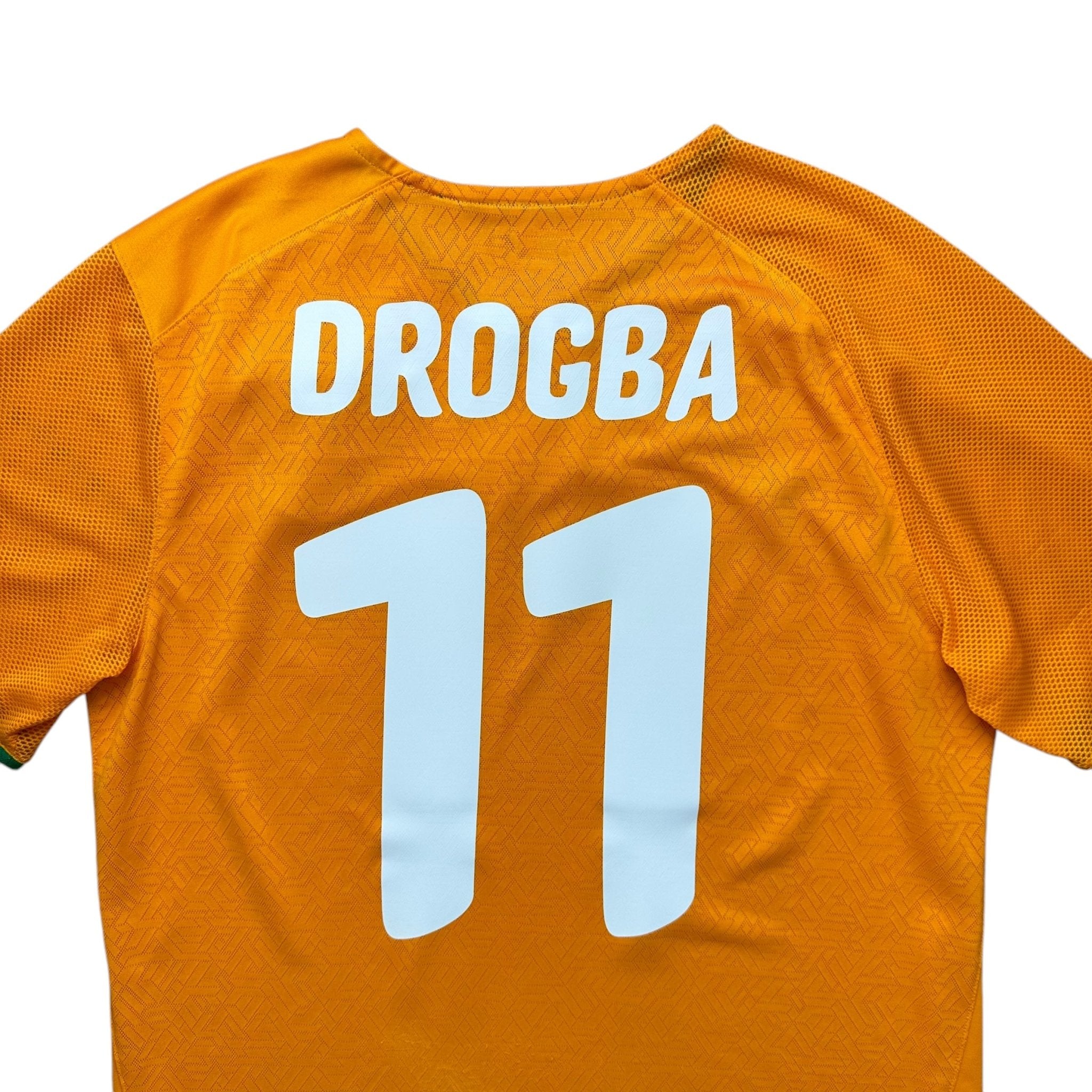 Ivory Coast 2010 Home Shirt (M) Drogba 11 - Kitplug