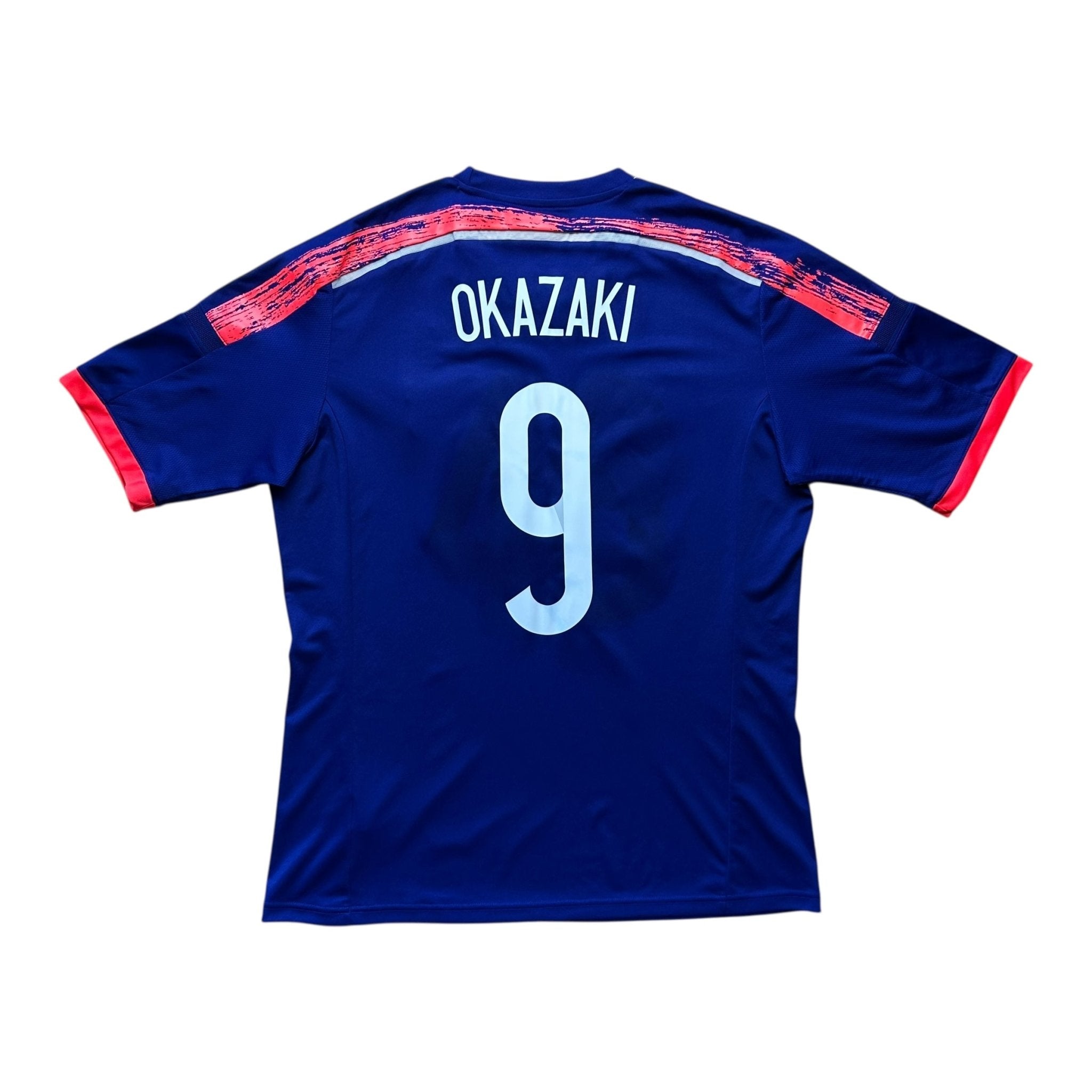 Japan 2014 Home Shirt (L) Okazaki 9 - Kitplug