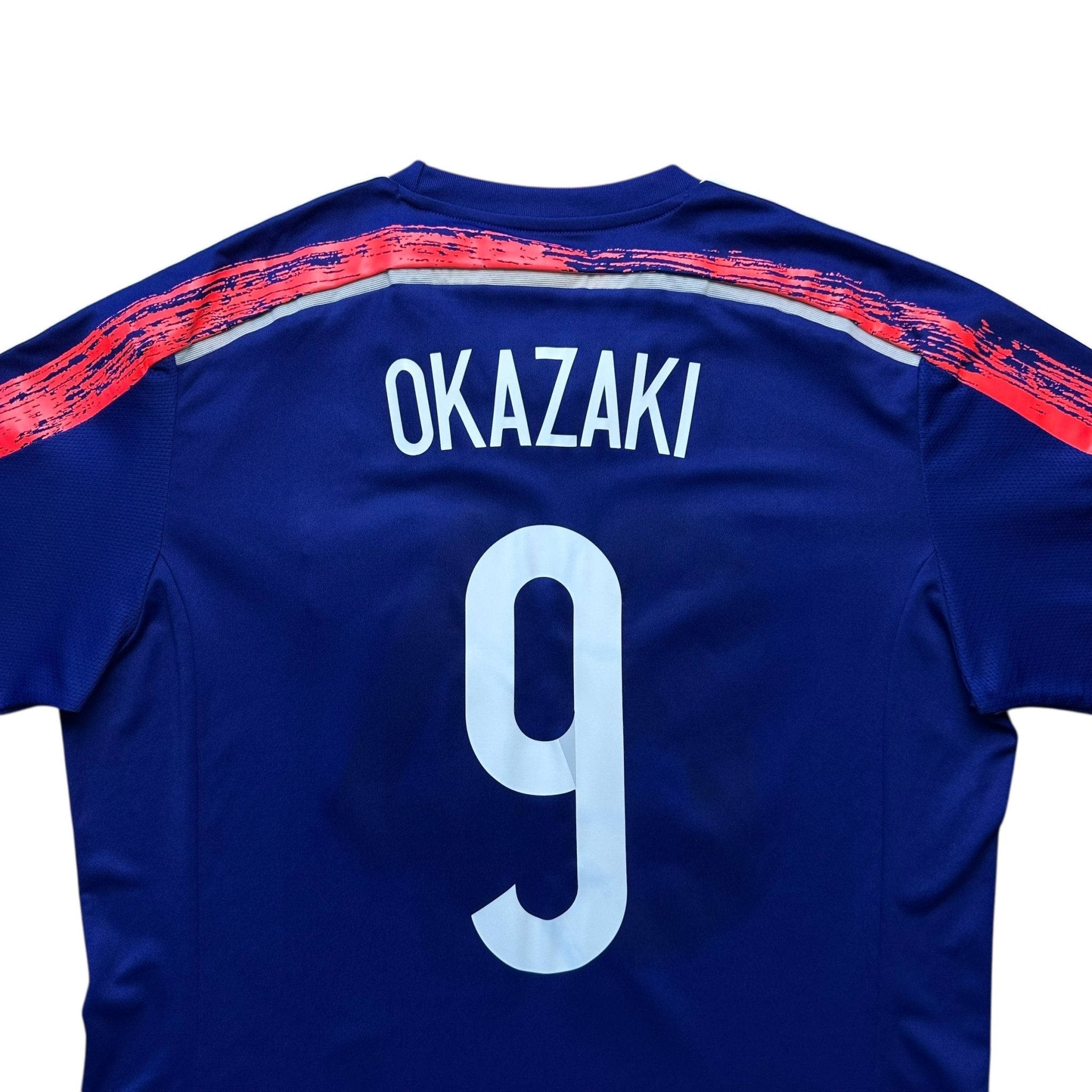 Japan 2014 Home Shirt (L) Okazaki 9 - Kitplug