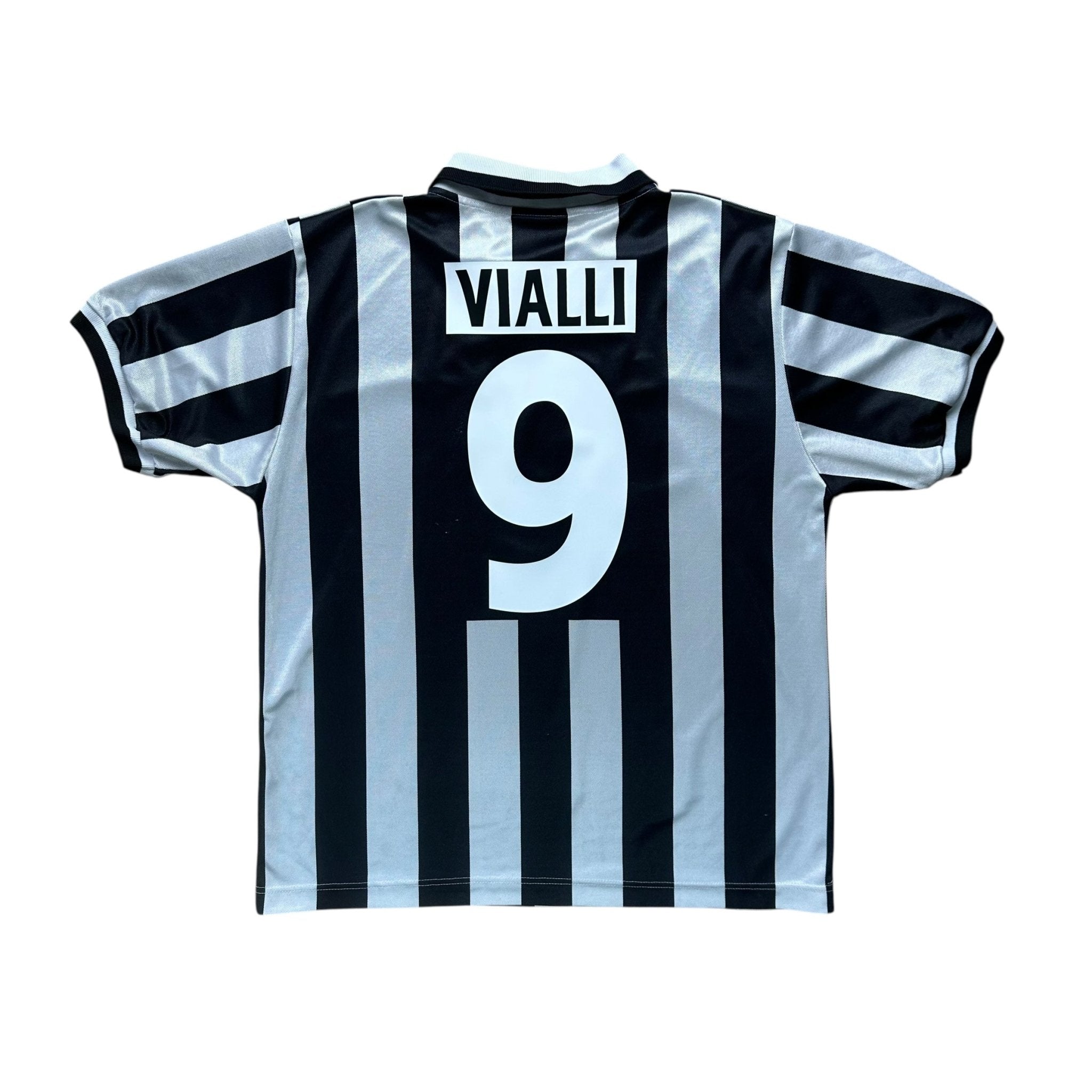 Juventus 1994 - 95 Home Shirt (M) Vialli 9 - Kitplug