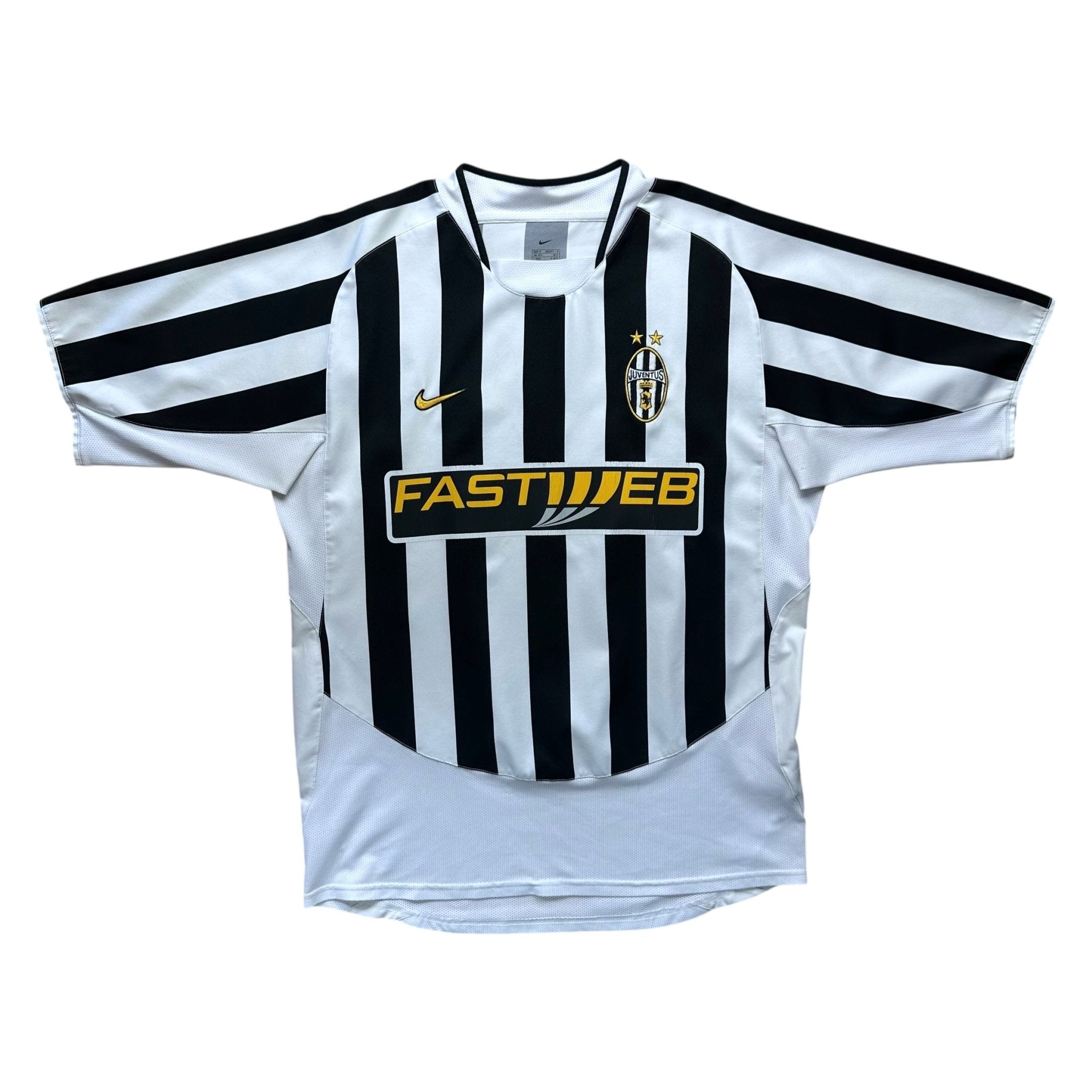 Juventus 2003 - 04 Home Shirt (M) Del Piero 10 - Kitplug