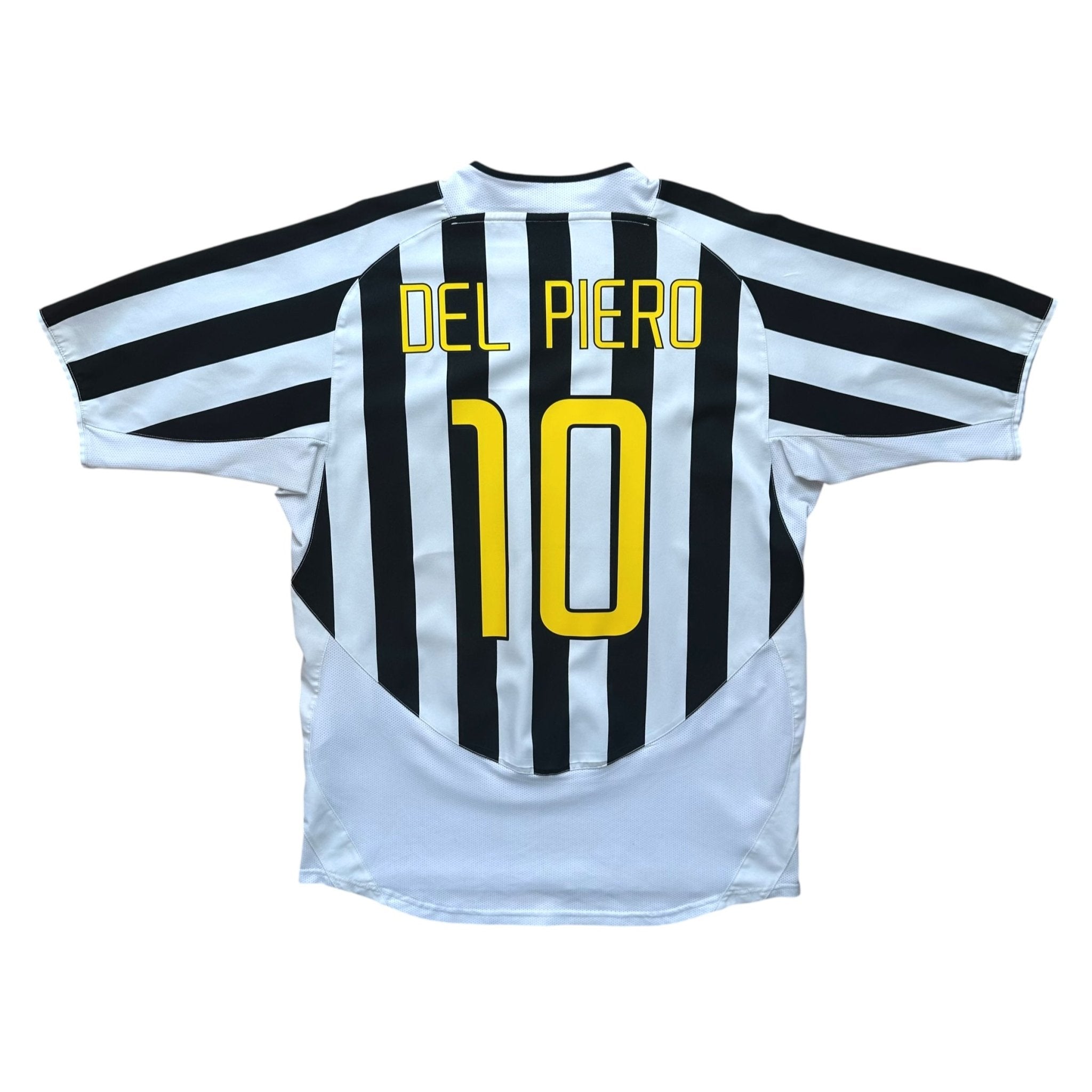 Juventus 2003 - 04 Home Shirt (M) Del Piero 10 - Kitplug