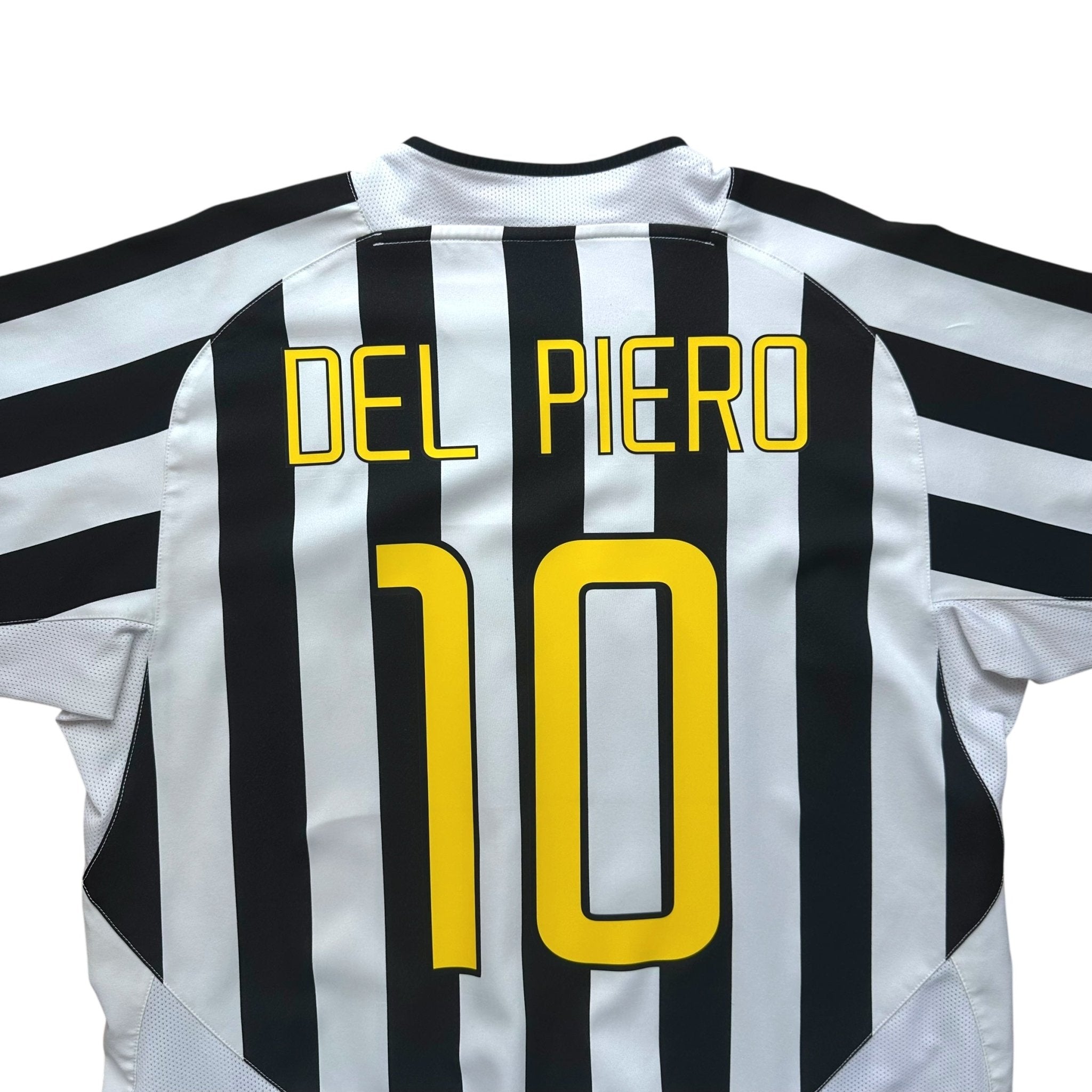 Juventus 2003 - 04 Home Shirt (M) Del Piero 10 - Kitplug