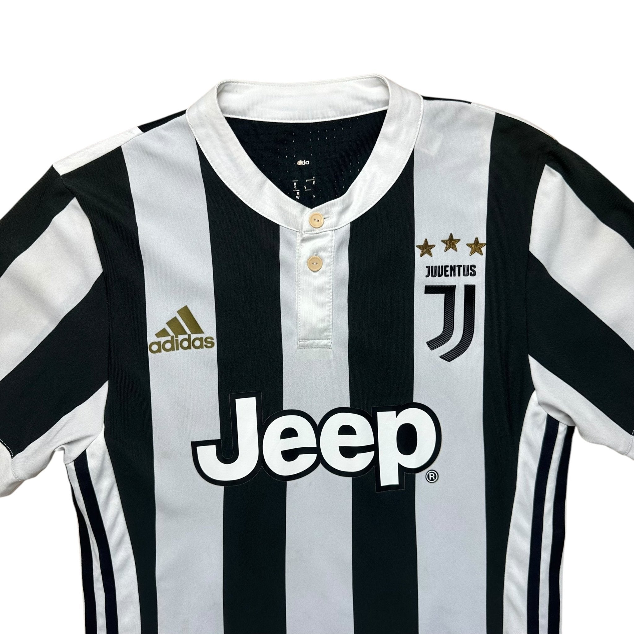 Juventus 2017 - 18 Authentic Home Shirt (S) Alex Sandro 12 - Kitplug