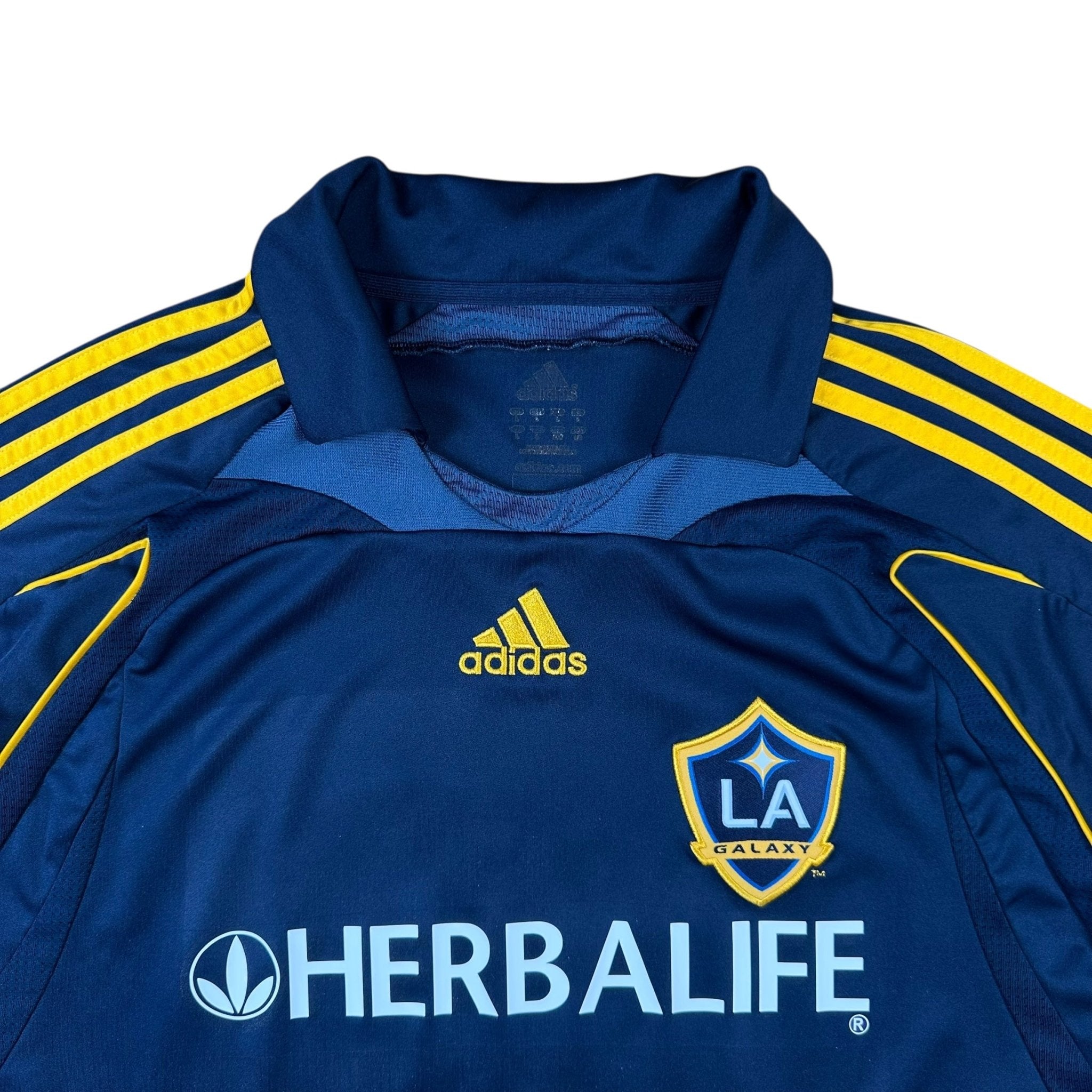 LA Galaxy 2008 Away Shirt (L) Beckham #7 - Kitplug