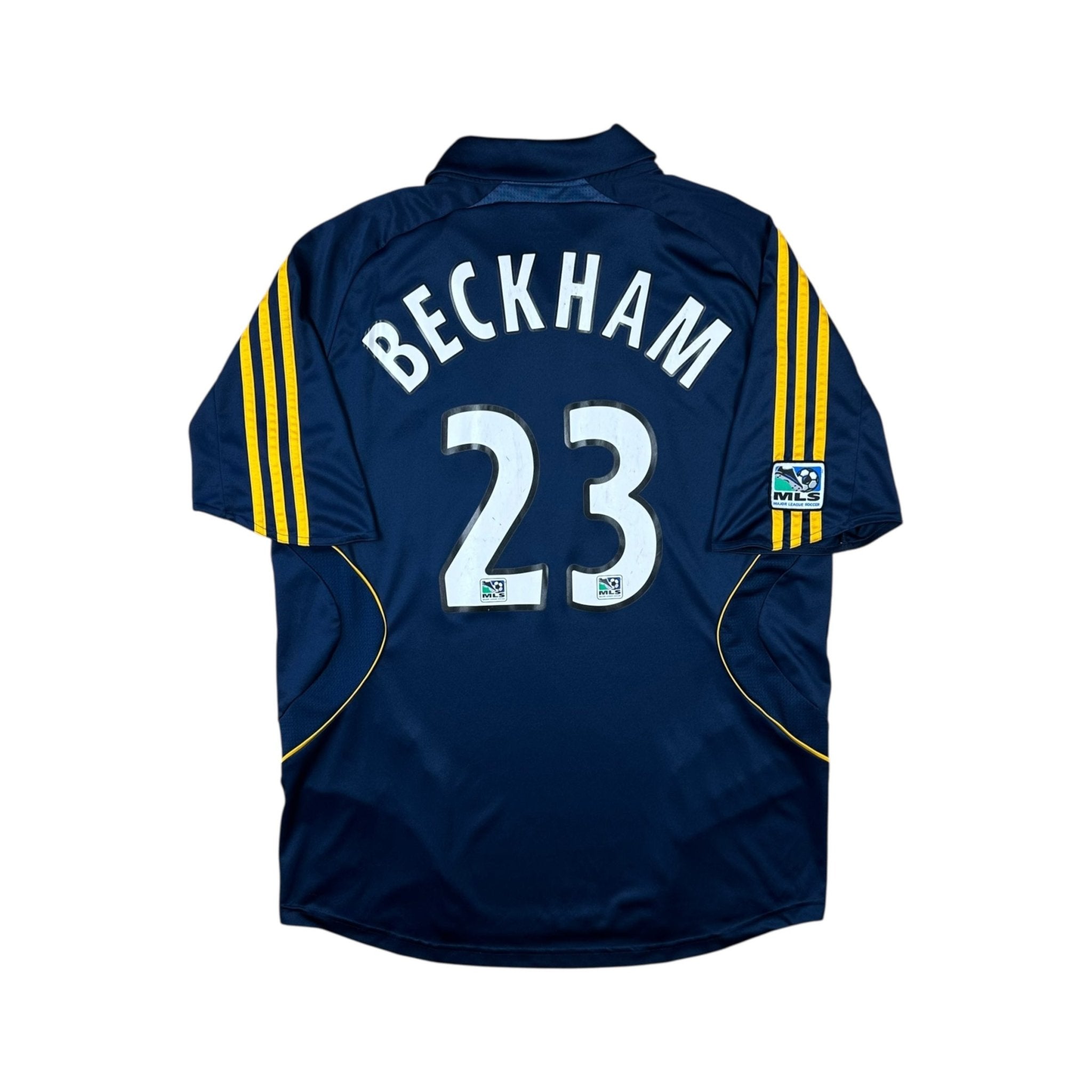 LA Galaxy 2008 Away Shirt (L) Beckham #7 - Kitplug